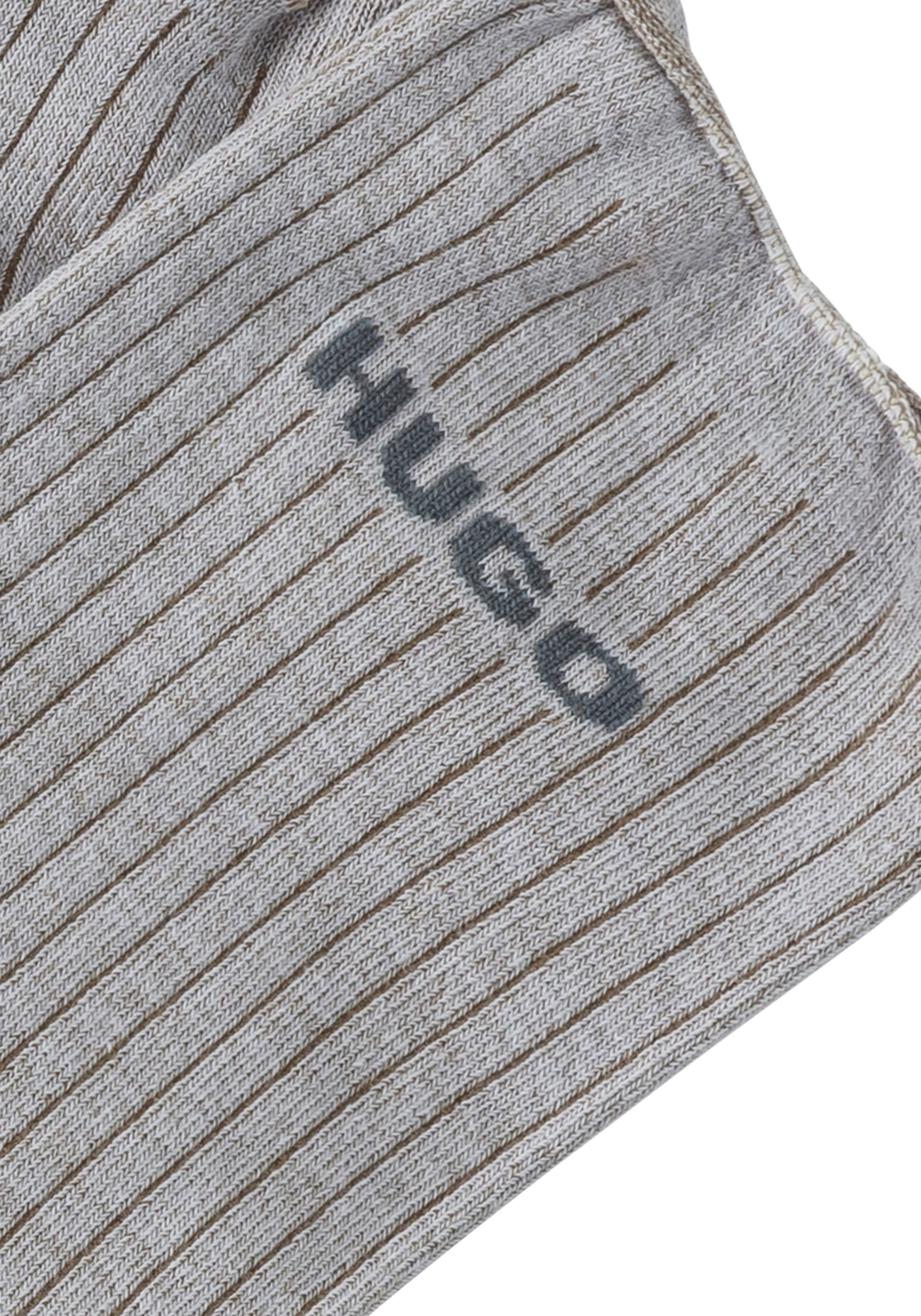 HUGO Socken 3P QS WASHED CC W (Packung, 3-Paar, 3er Pack) mit Markenschrift günstig online kaufen