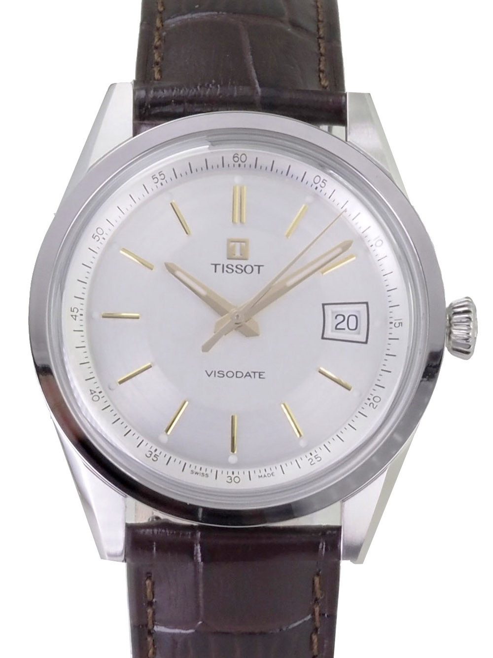 Tissot Automatikuhr Herren Uhr Automatik 39 mm Ø T1574071603100 Visodate