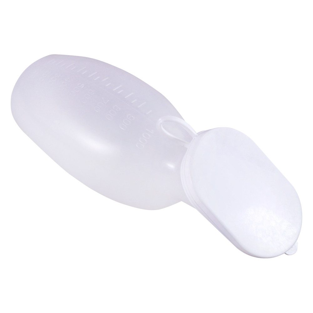 Medi-Inn Urin-Flasche Urinflasche PP für Frauen, 1000 ml, milchig (1 St)