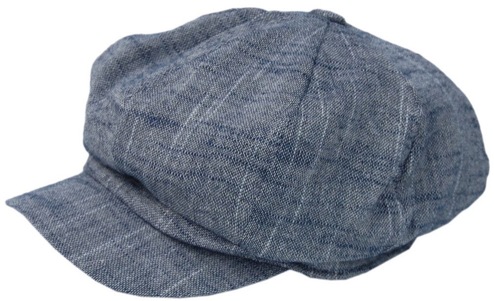 Cool4 Ballonmütze Leinen Bakerboy Newsboy Cap