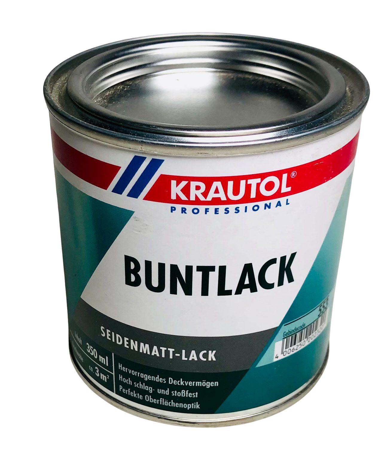 Acryl 0,35 Krautol Abtönfarbe Buntlack Innenbeschichtung Krautol l Basis Vollton- und Außen 3 Satin