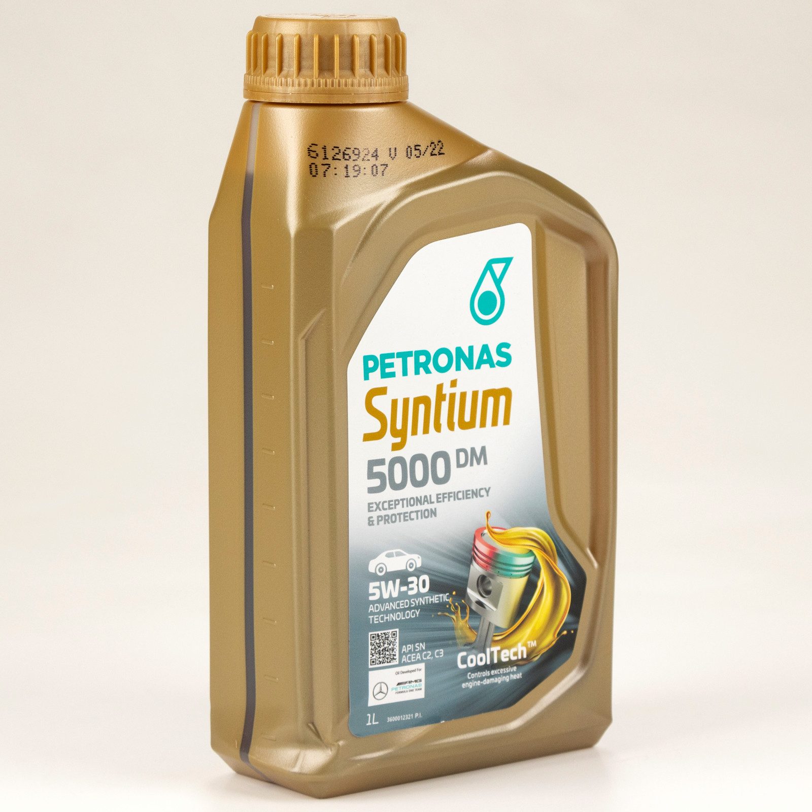 Petronas Motoröl Syntium 5000 DM 5W-30 1 Liter 70644E18EU