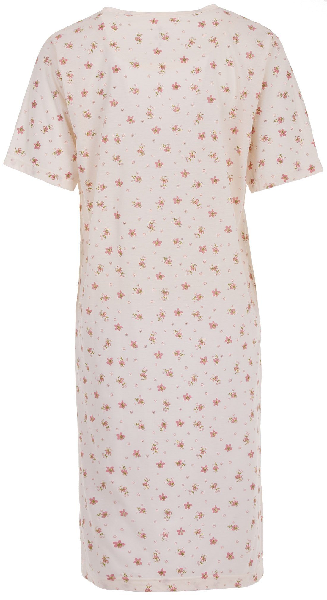 zeitlos Nachthemd Nachthemd Kurzarm - Blumen günstig online kaufen