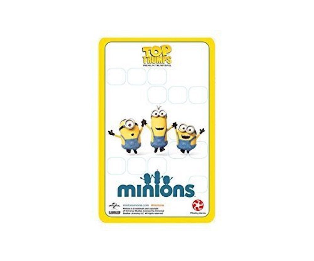 Winning Moves Spiel Top Trumps - Minions tuck box, Quartett