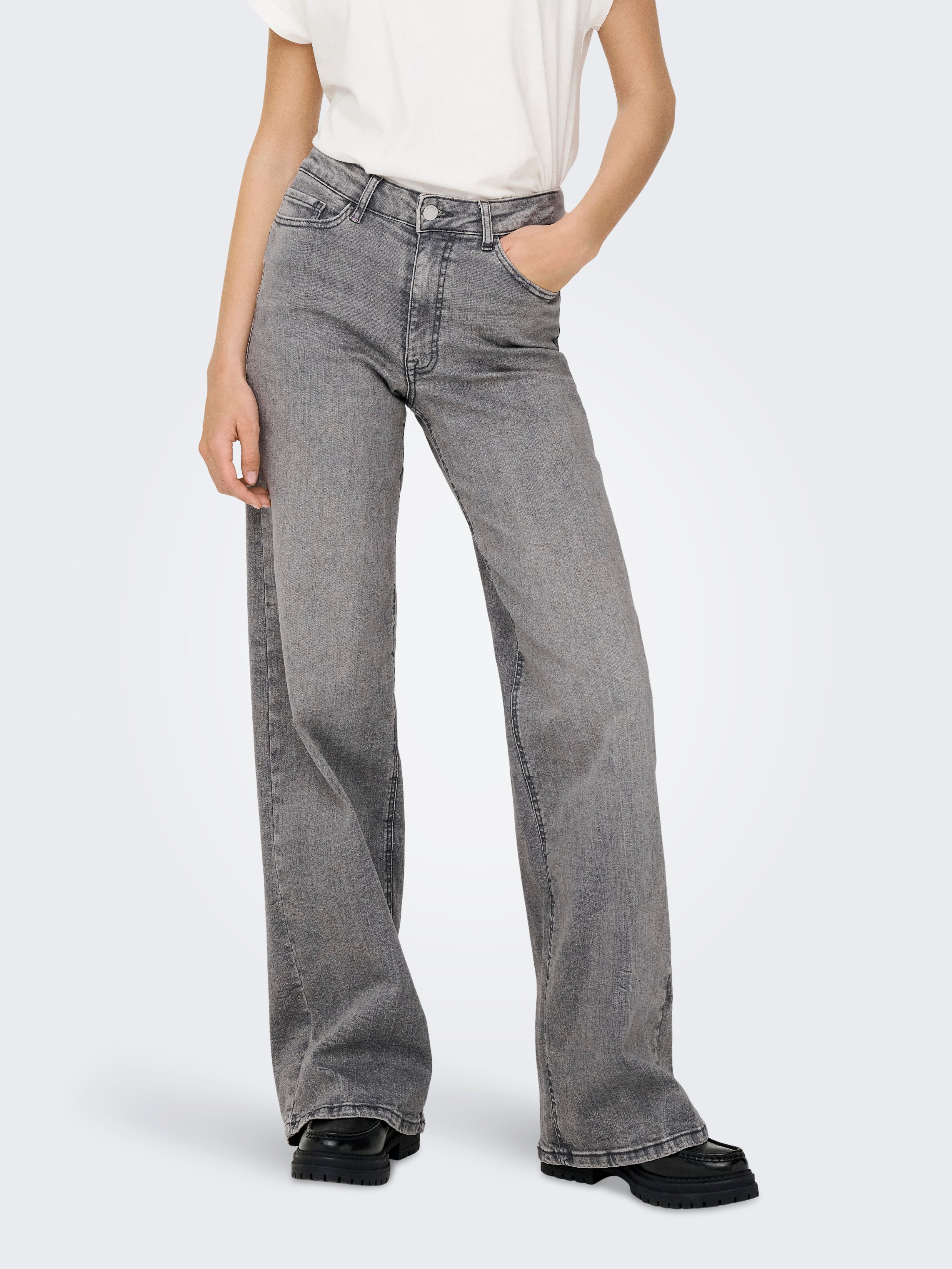 JDY High-waist-Jeans JDYFELINA-FINA HW WIDE JNS günstig online kaufen