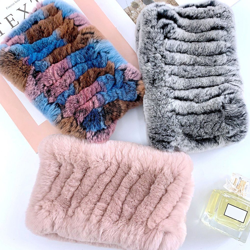 Blusmart Modeschal Damen-Winter-Stirnbandschal, Zwei-in-eins, Wärmend 3 Winddicht, color