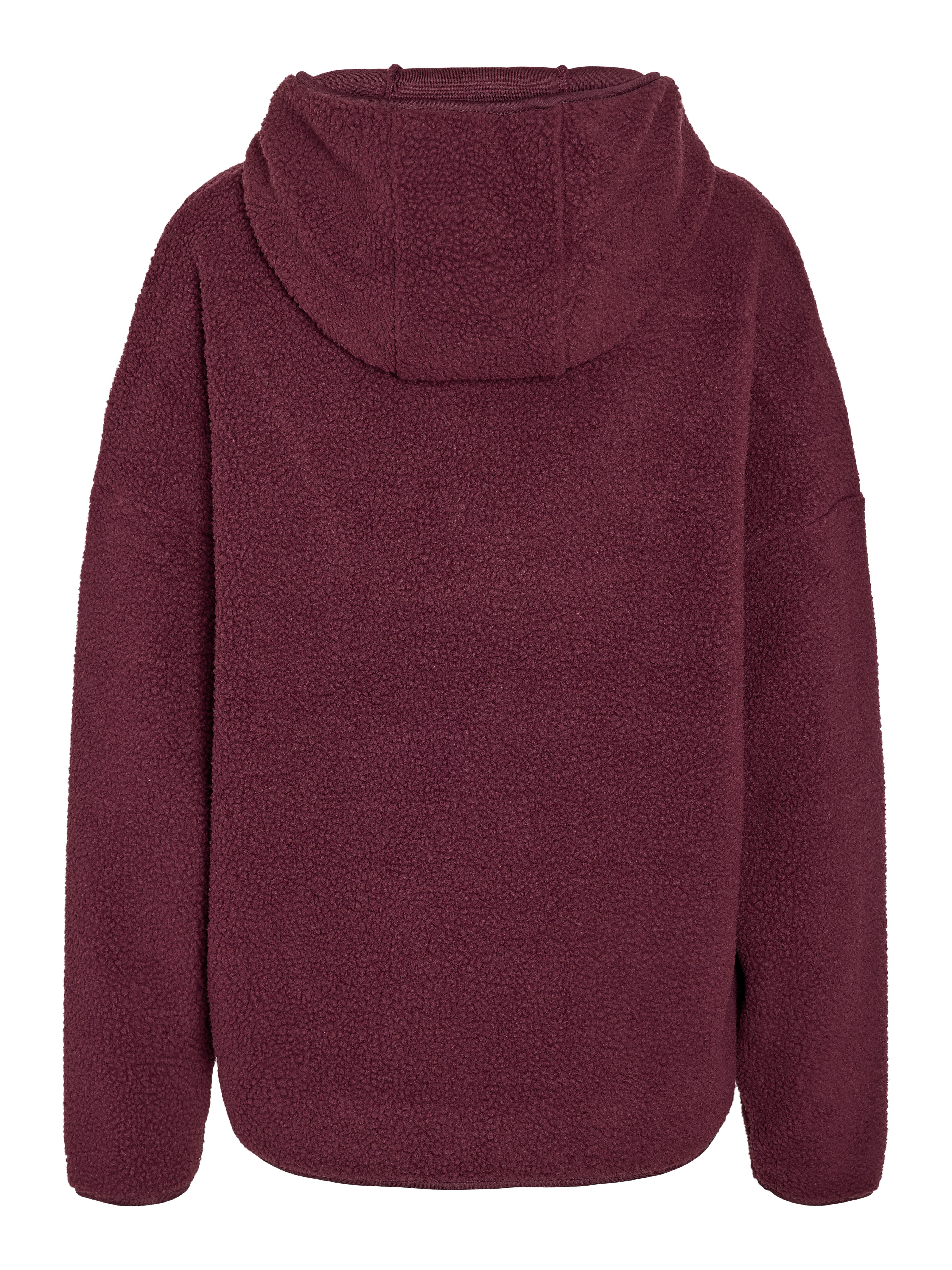 Noisy may Fleecepullover NMCOZY L/S HALFWAY ZIP SWEATER JRS NOOS Polyester, relaxed fit – Bild 5 von 5