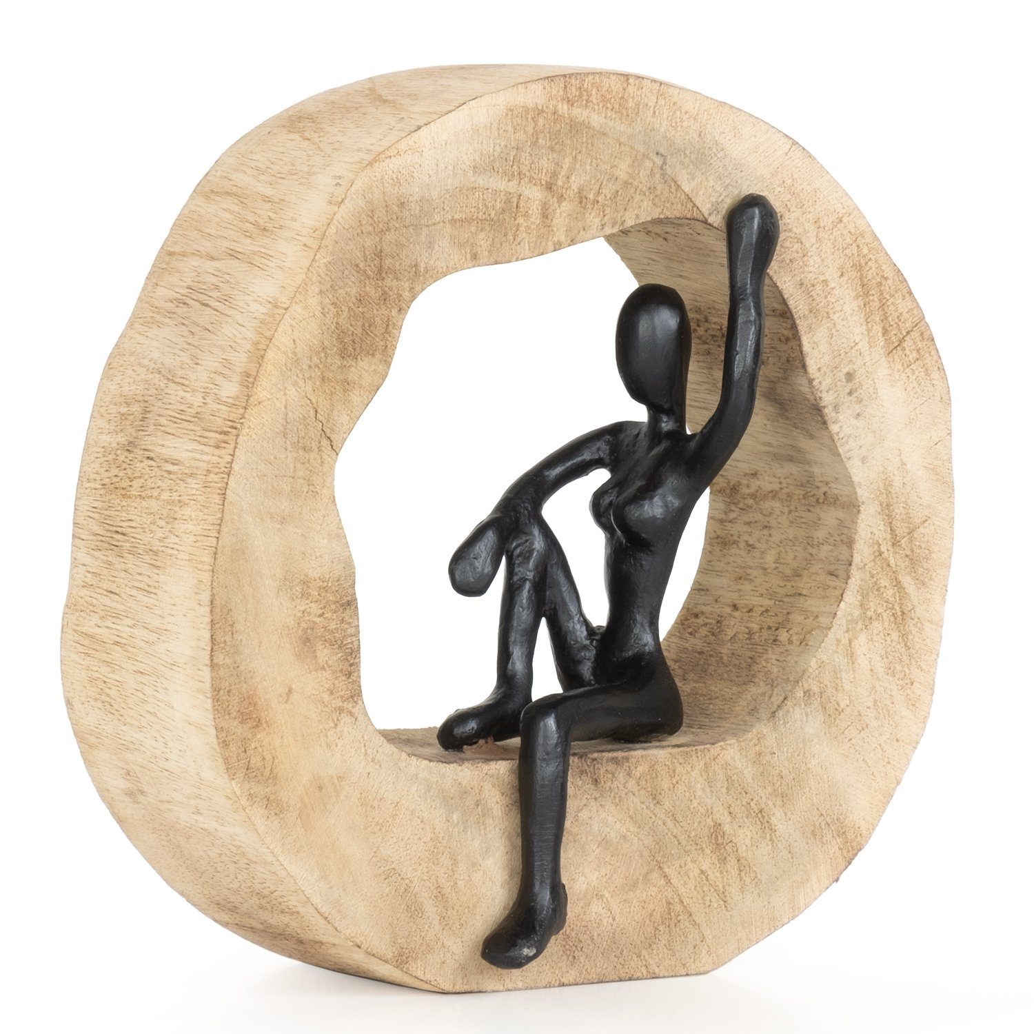 Skulptur Frau posierend