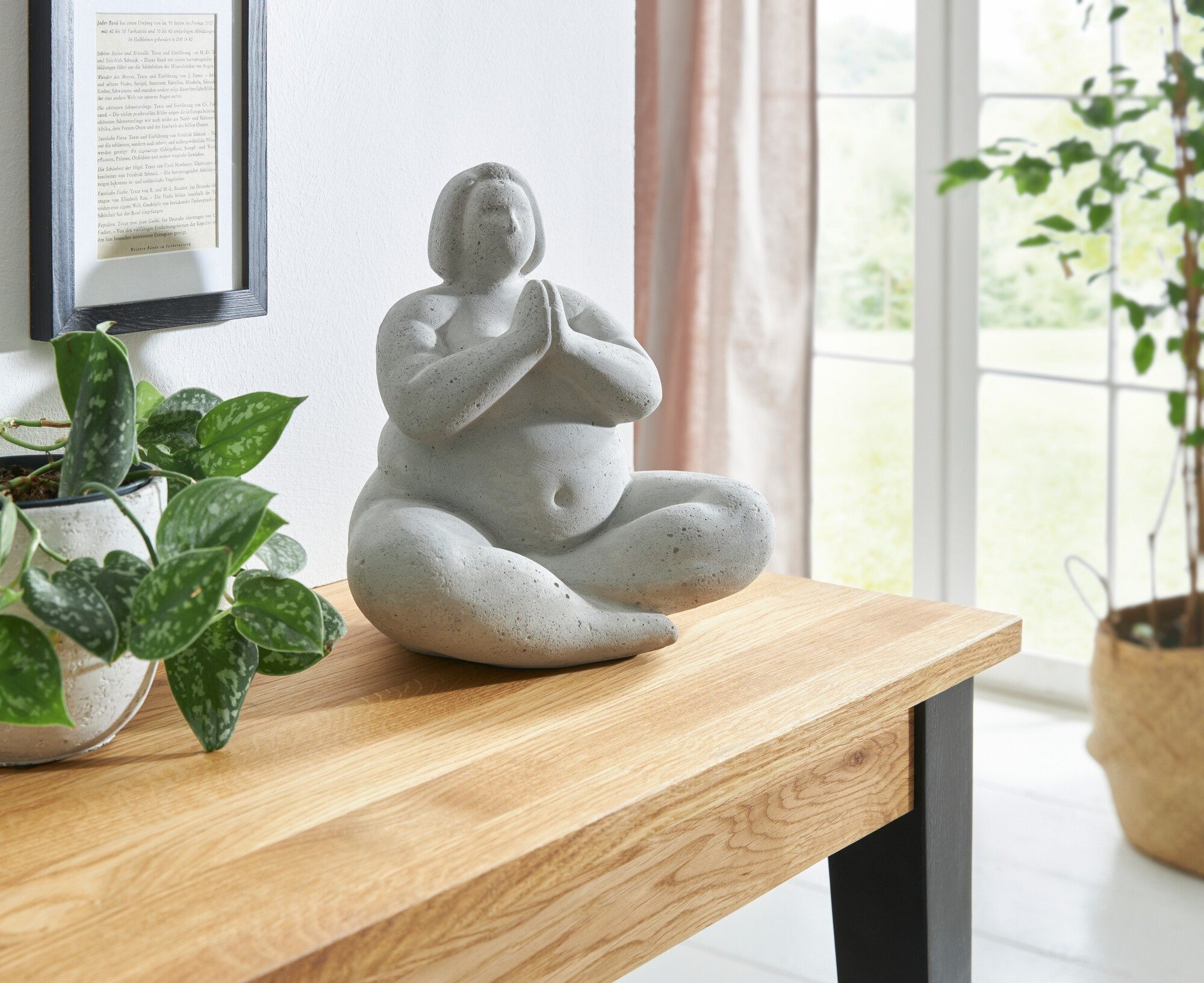 Frank Flechtwaren Dekofigur, Figur Zen günstig online kaufen