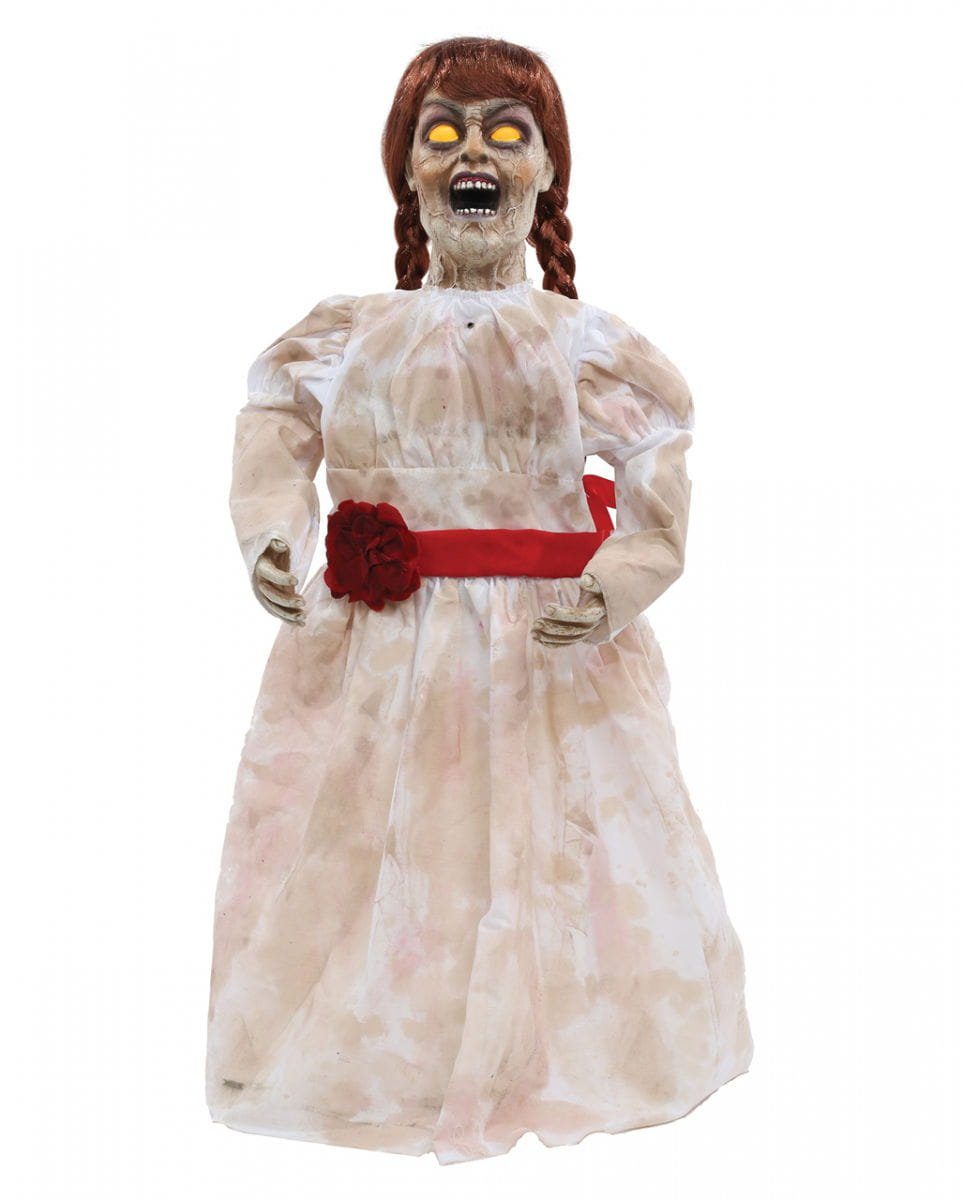 Dekoobjekt Scary Geisterpuppe mit Light & Sound als Halloween