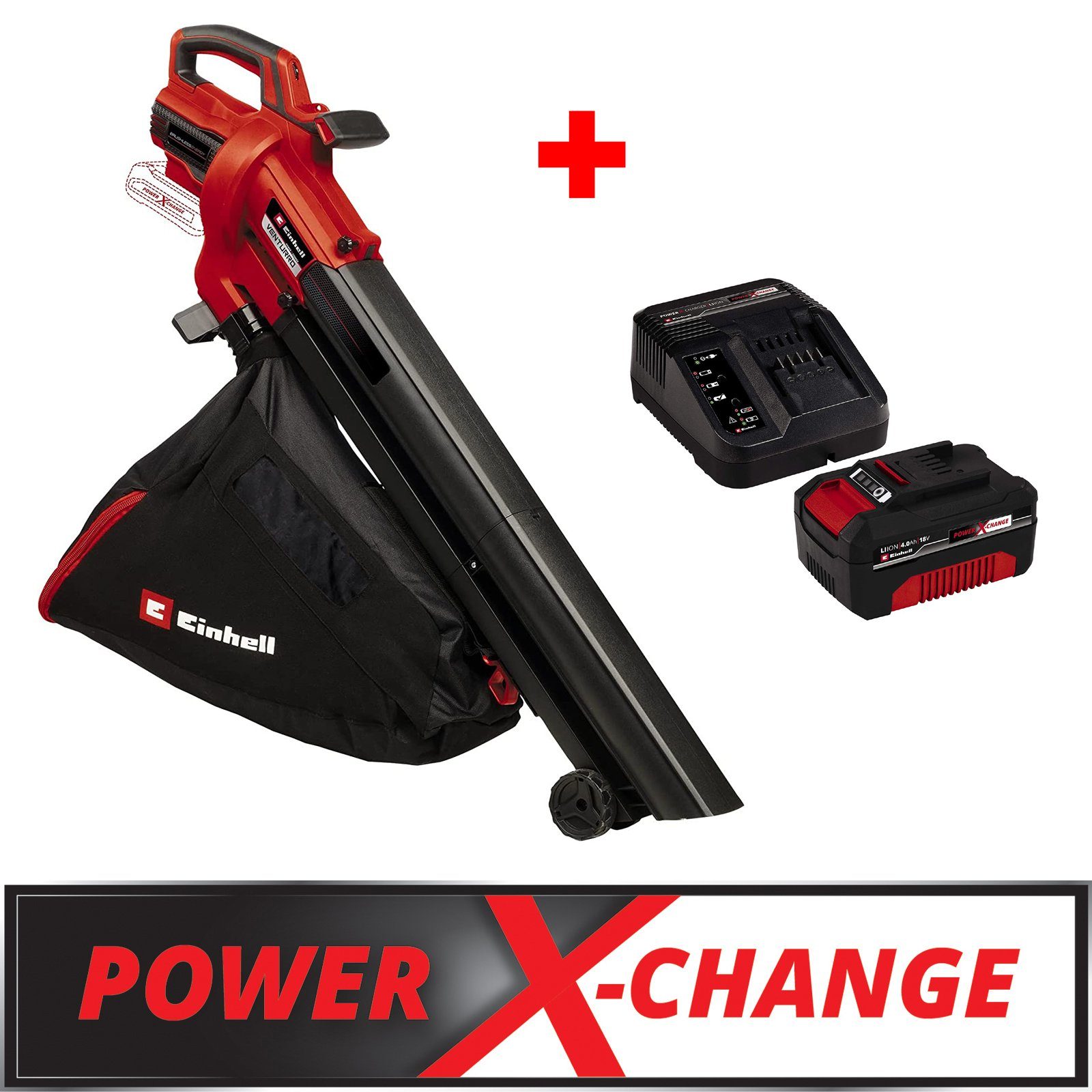 Einhell AkkuLaubsauger Einhell Akku Laubsauger VENTURRO 18/210