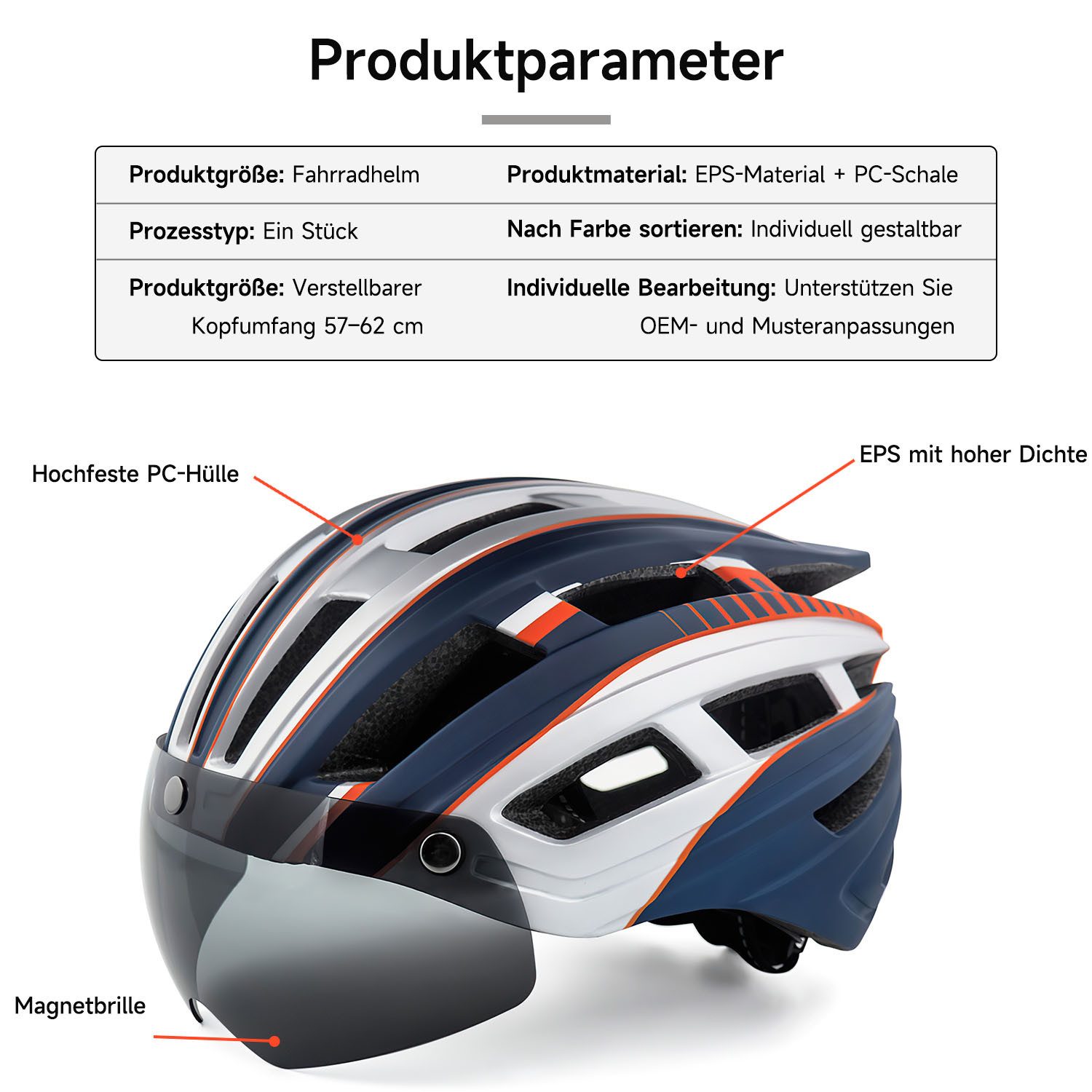 AIMAX Kinderfahrradhelm Fahrradhelm Herren Damen Fahrradhelm mit Visie Fahrradhelme (mit Licht für Erwachsene Radhelm), Einstellbarer Atmungsaktiv Sicherheitsschutz MTB Helm