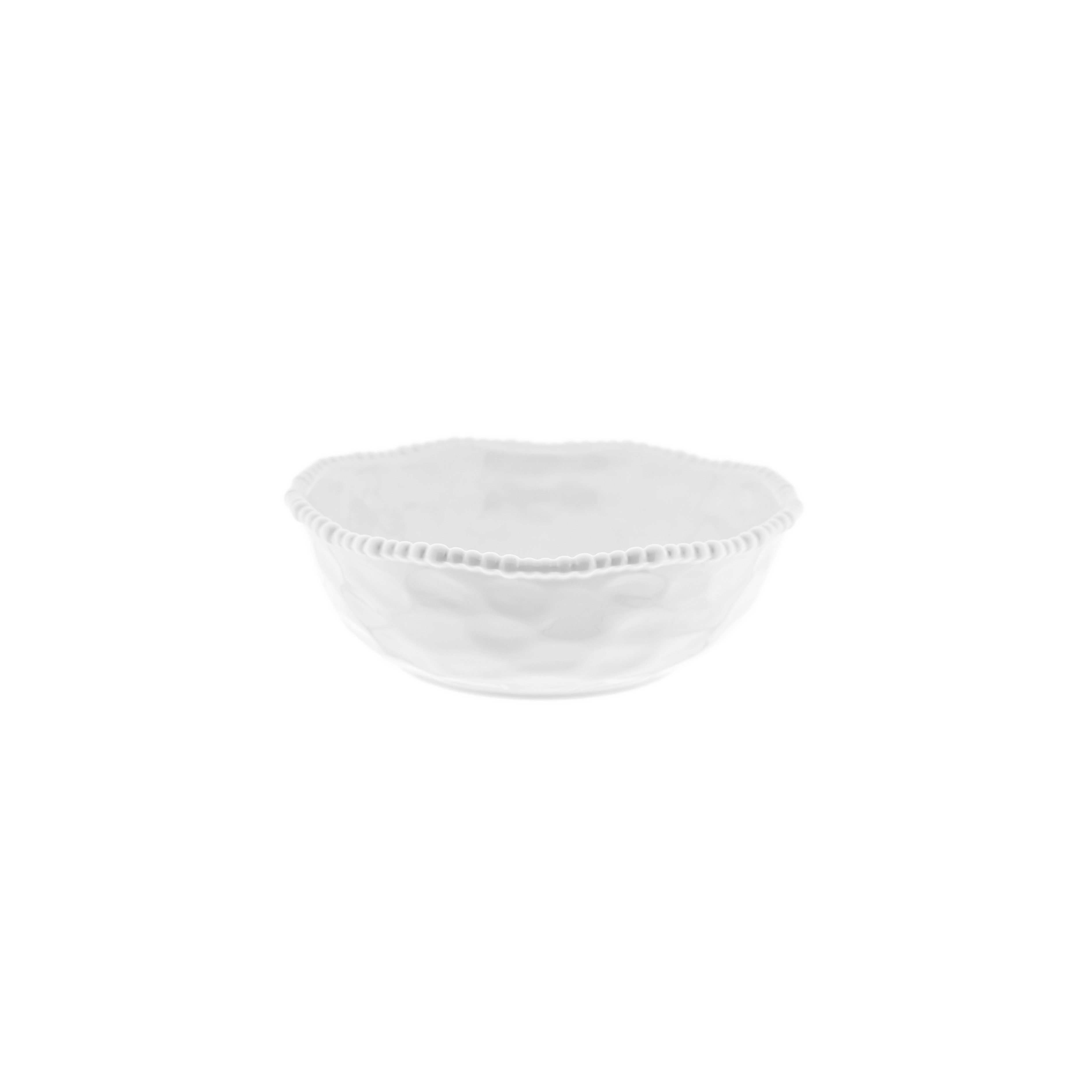 Almina Schale Pearly Obst & Salatschale aus hochwertigem Porzellan, Porzellan, (Packung, 1-tlg), Servierschale 22 x 8 cm