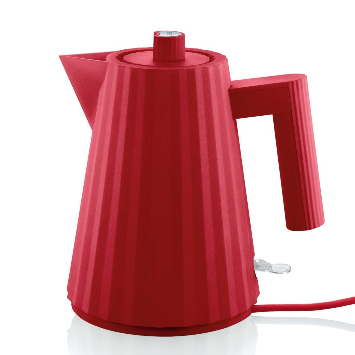 Alessi Wasserkocher Wasserkocher Plissé 1l rot, 1 l | 