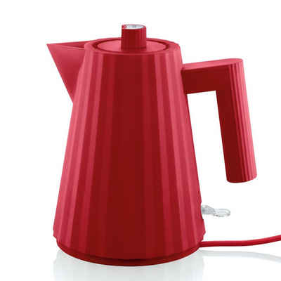 Alessi Wasserkocher Wasserkocher Plissé 1l rot, 1 l