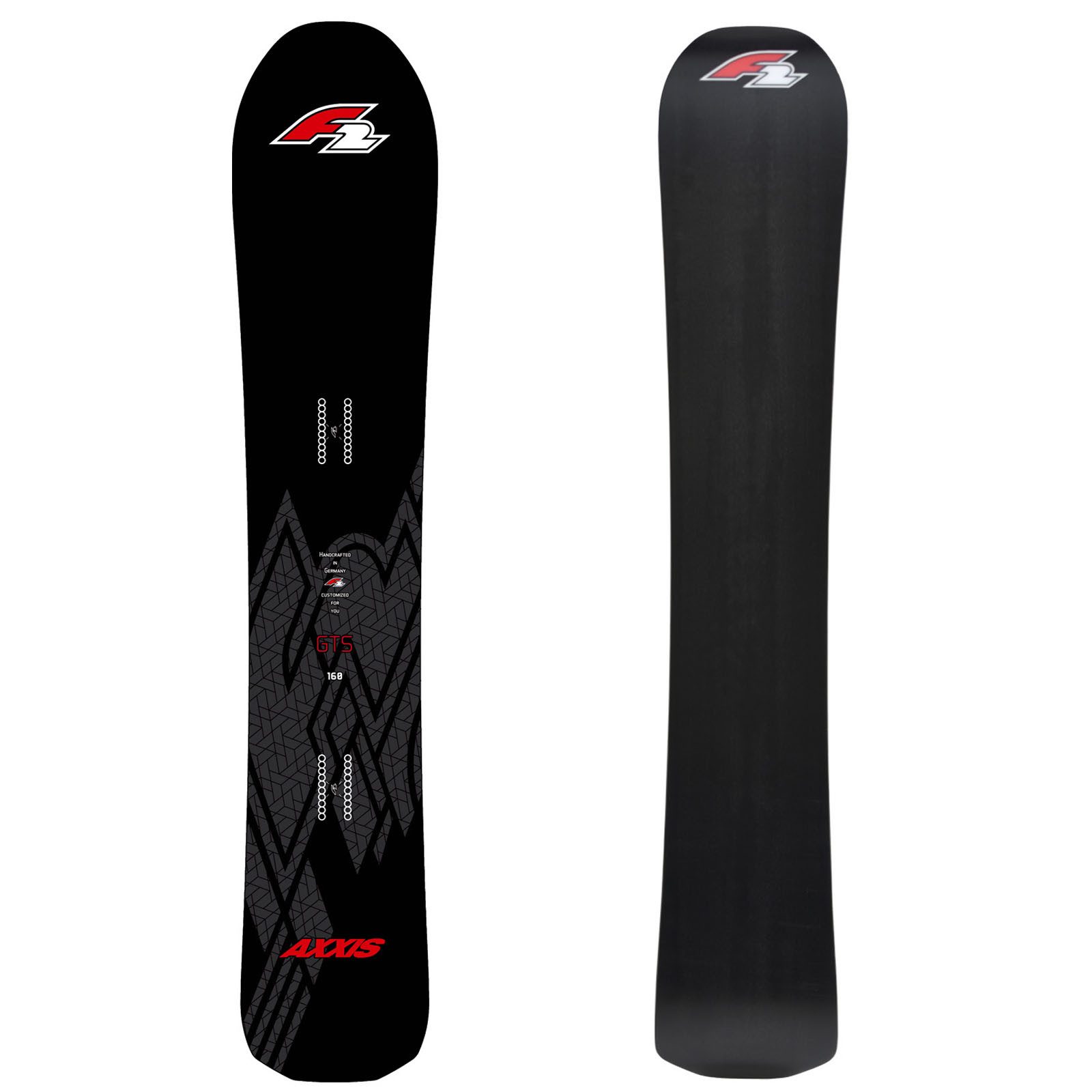 F2 Snowboard F2 Snowboard Axxis GTS Race 164 cm Schwarz 2024/25