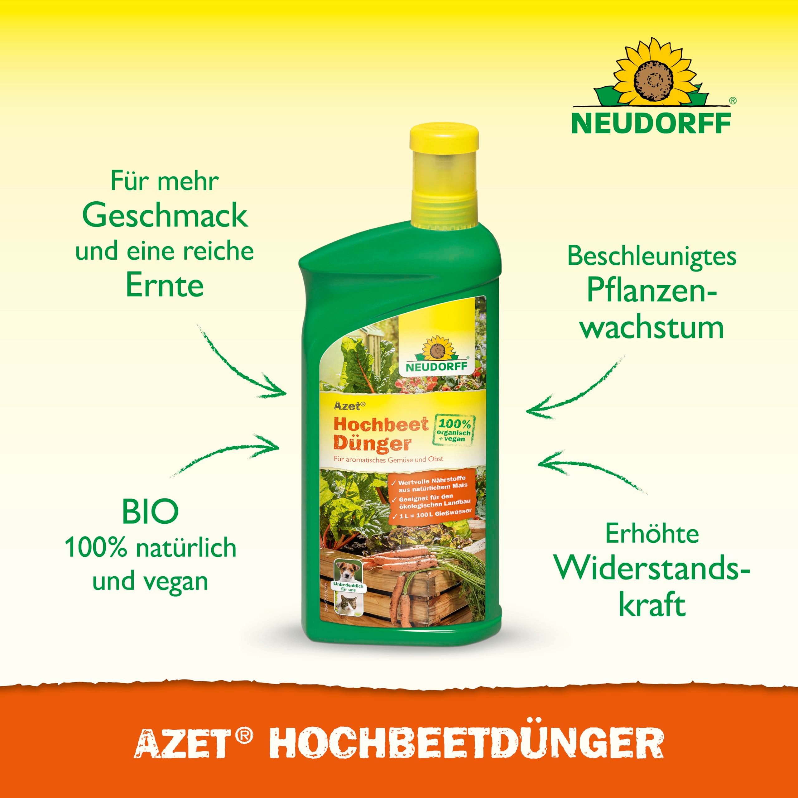 Neudorff Blumendünger Bio - Azet HochbeetDünger günstig online kaufen