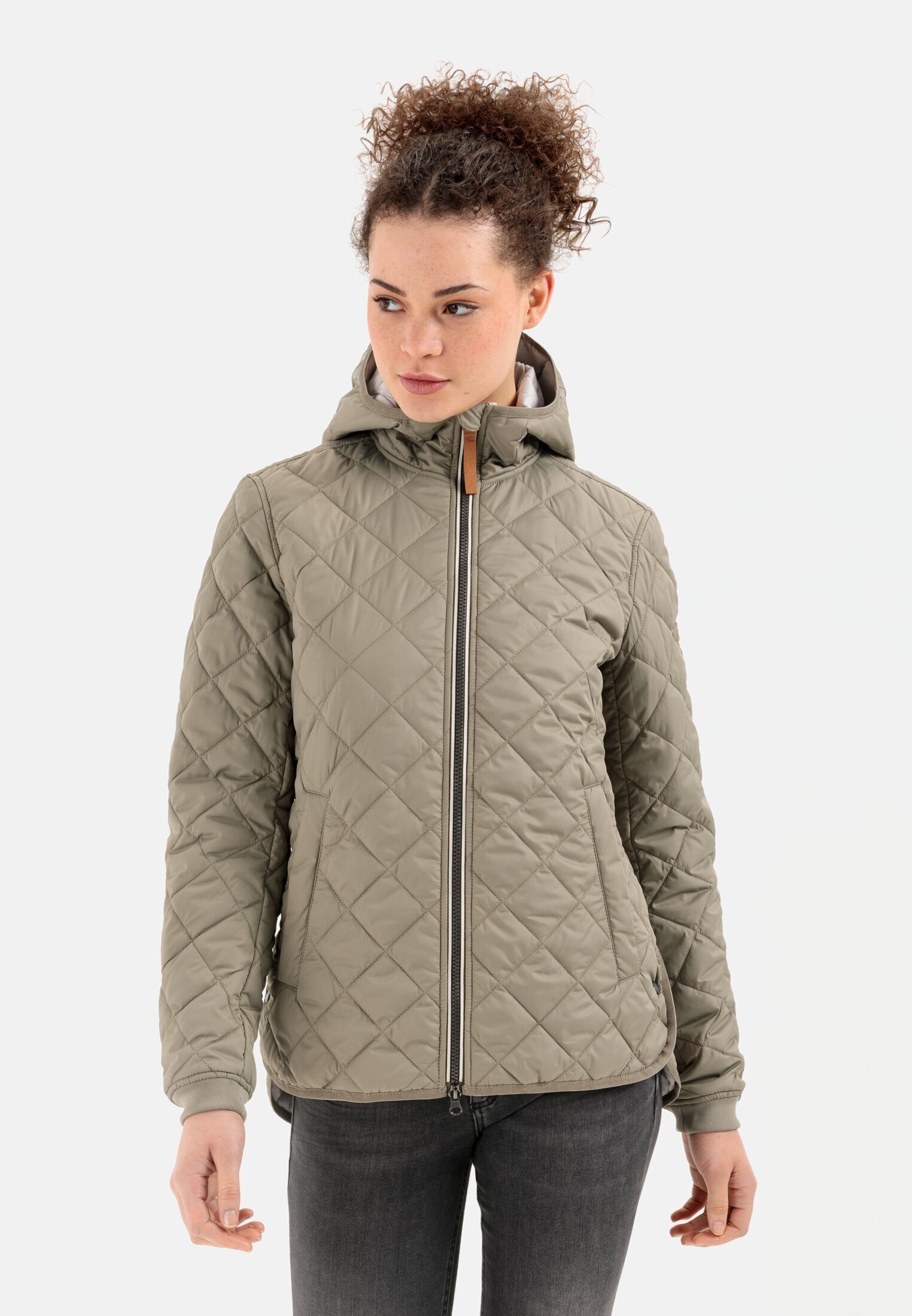 Camel Active Giacca Donna In Nylon Riciclato - Leggera E Resistente - Con Cerniera - Colore - Modello 3302709E5043