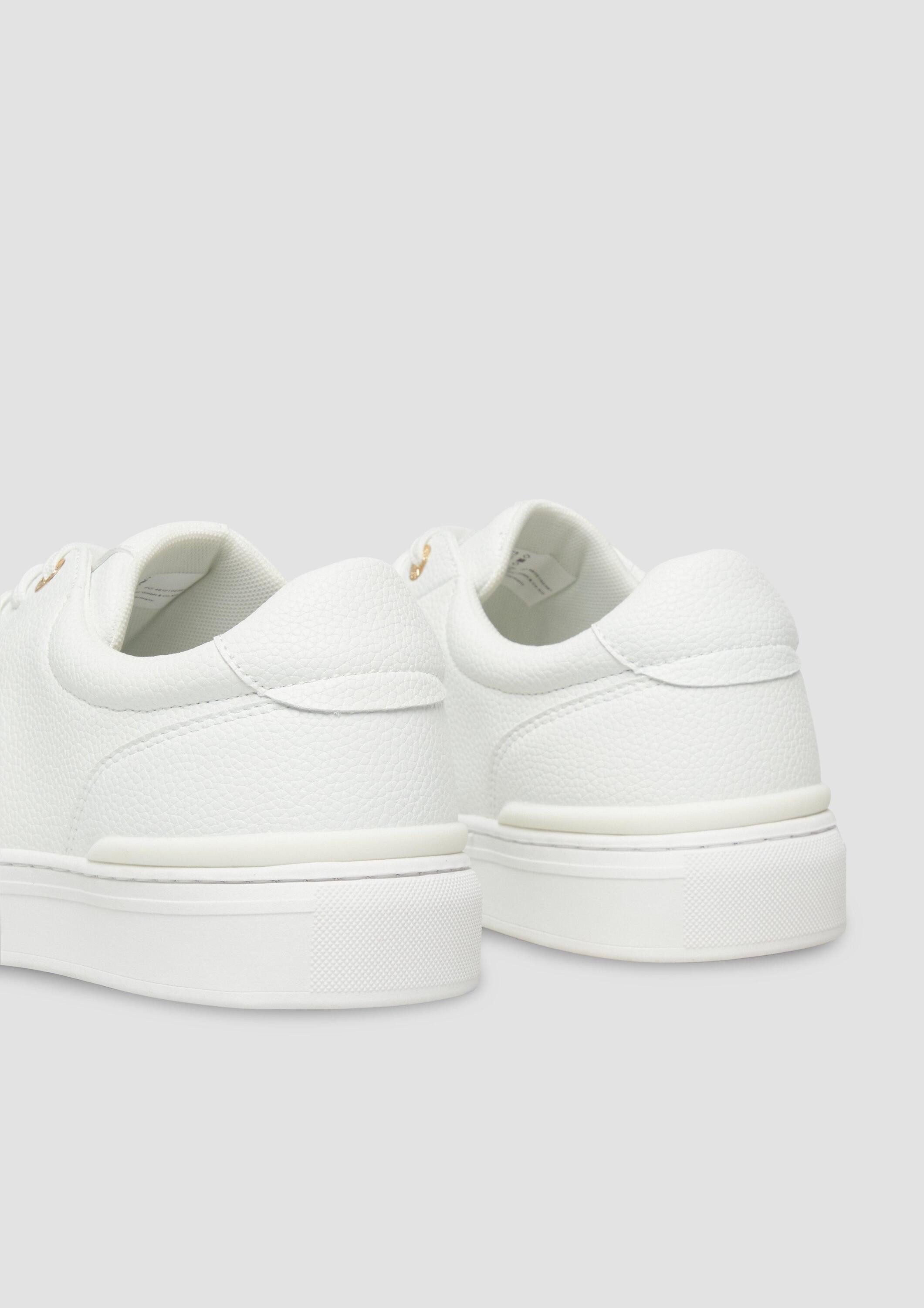 s.Oliver Sneakers Sneaker Legere Sneaker in Leder-Optik