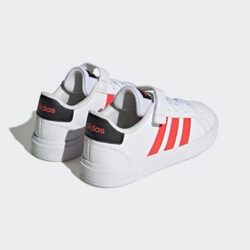 adidas Sportswear GRAND COURT COURT ELASTIC LACE AND TOP STRAP Sneaker Design auf den Spuren des adidas Superstar