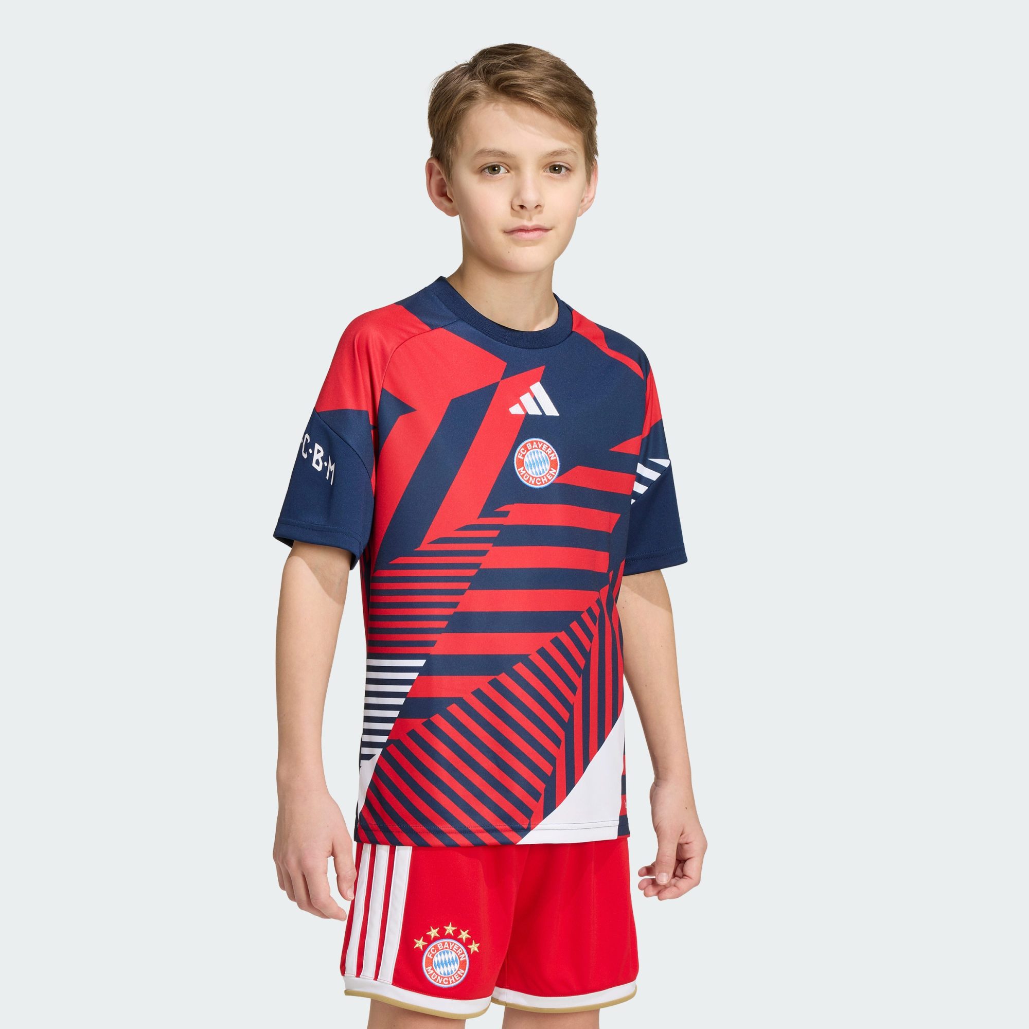adidas Performance Fußballtrikot FC BAYERN MÜNCHEN 26/27 KIDS PRE-MATCH SHIRT (1-tlg)
