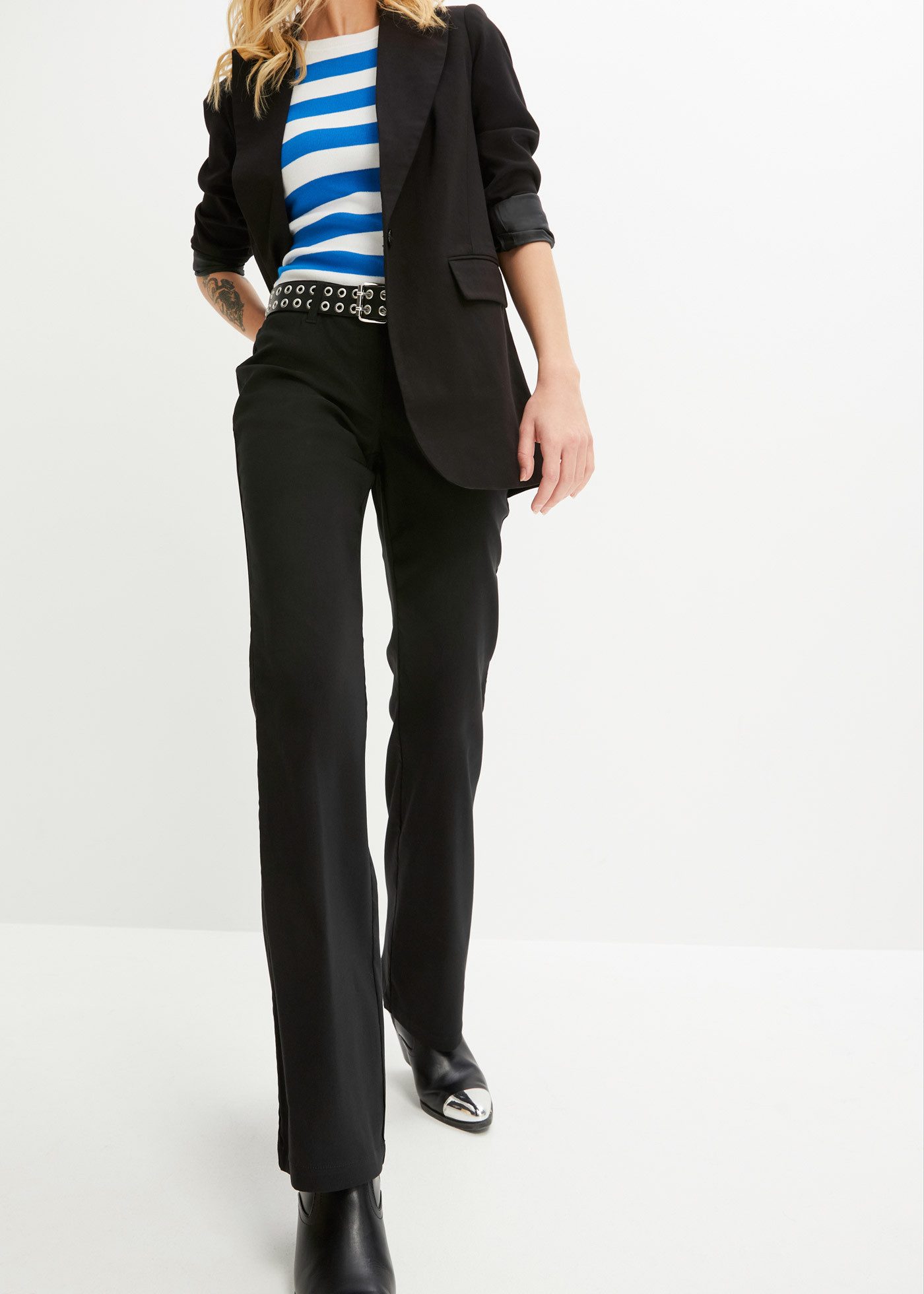 bonprix Stretch-Hose (1-tlg) regular fit, figurbetont günstig online kaufen