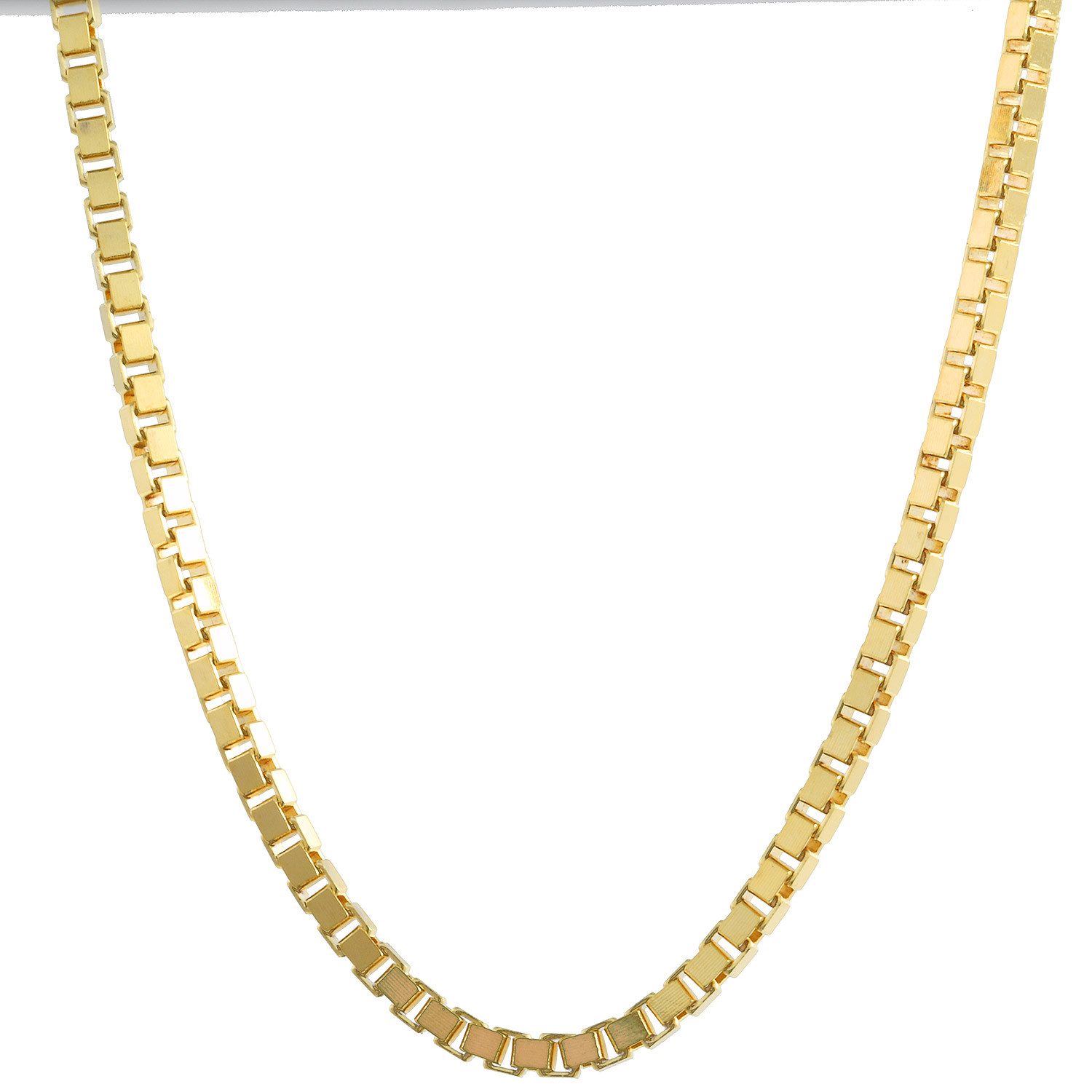 HOPLO Goldkette Goldkette Venezianerkette Länge 50cm günstig online kaufen