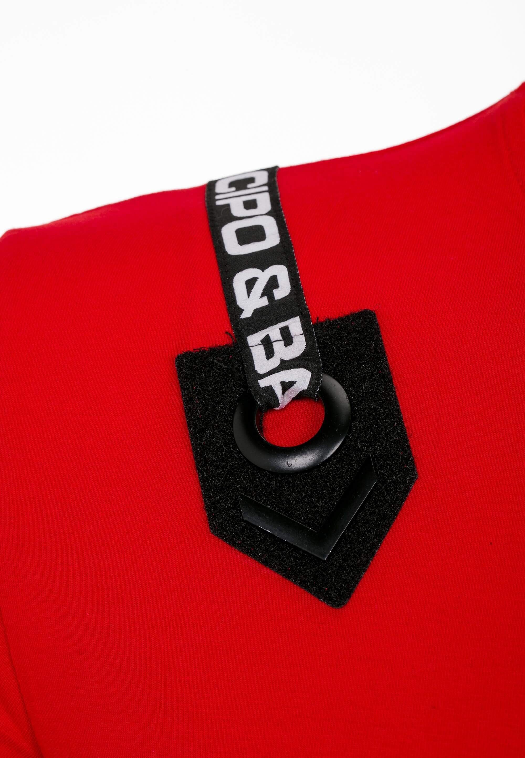 Cipo & Motivtasche kleiner mit T-Shirt Baxx rot