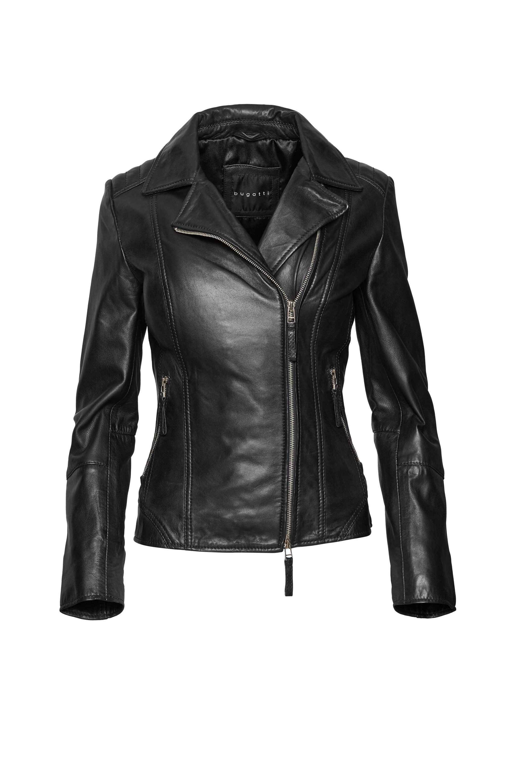 bugatti Lederjacke (1-St) aus hochwertigem Leder