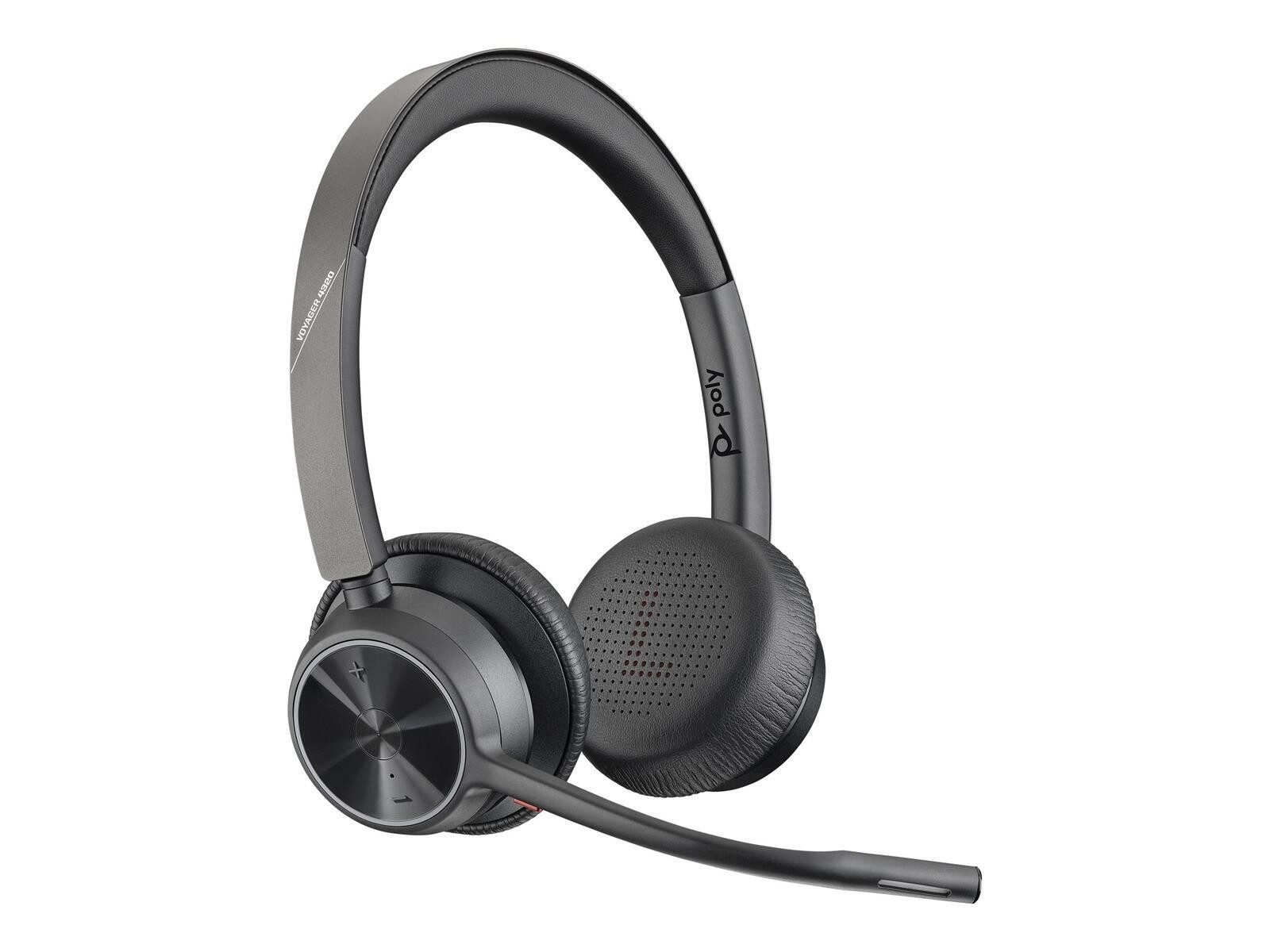 Poly Voyager 4300 UC Series 4320 - Headset - On-Ea Headset