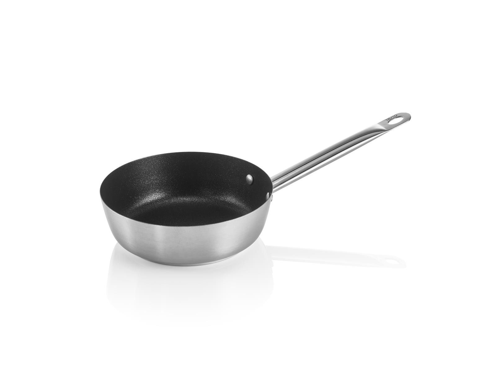 Gastro Spirit Sauteuse Sauteuse mit Antihaftbeschichtung aus Chromnickelstahl 18/10, Ø 20 cm
