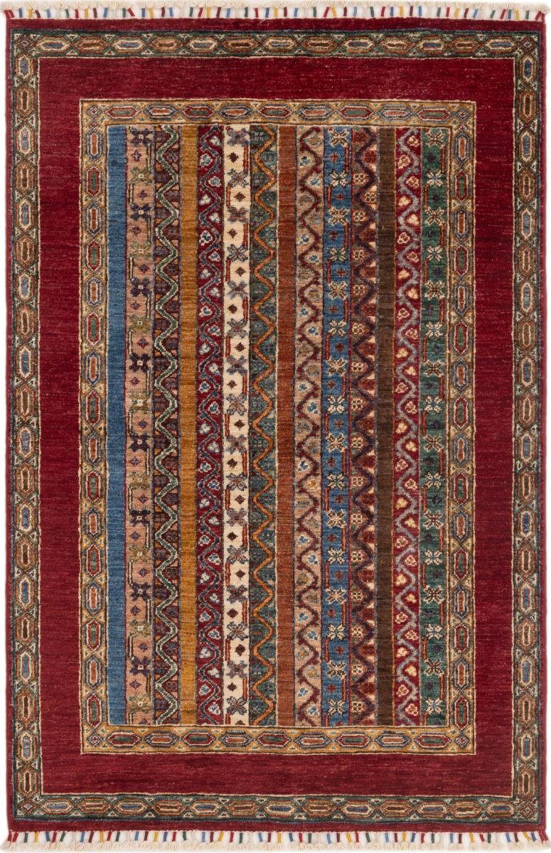 Orientteppich Arijana Shaal 103x159 Handgeknüpfter Orientteppich, Nain Trading, rechteckig, Höhe: 5 mm