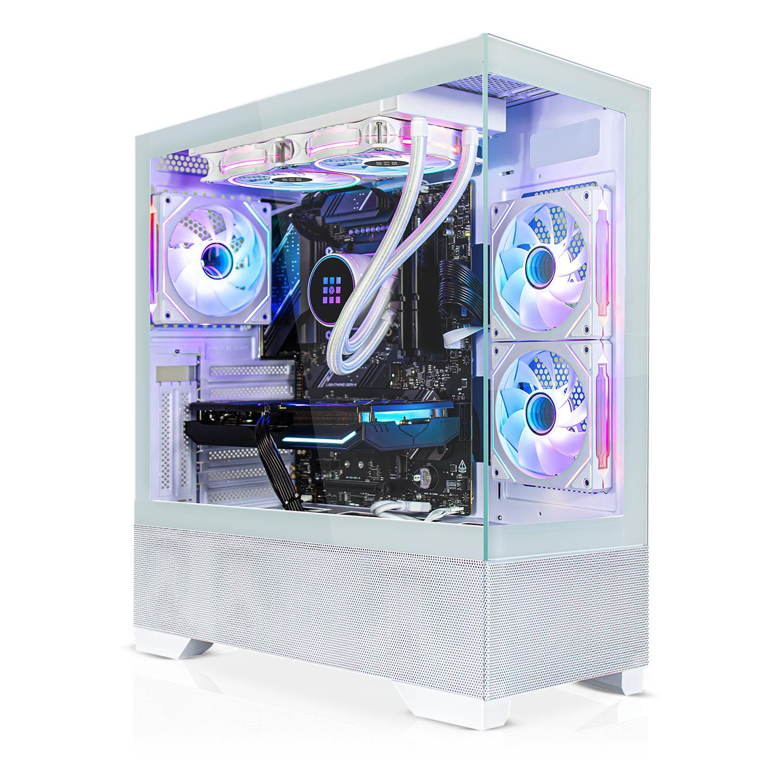 SYSTEMTREFF Intel Core i7-14700K mit Nvidia GeForce RTX 5070 12GB Gaming-PC (Intel 14700K 14700K, Nvidia GeForce RTX 5070, 32 GB RAM, 1000 GB SSD, Wasserkühlung)