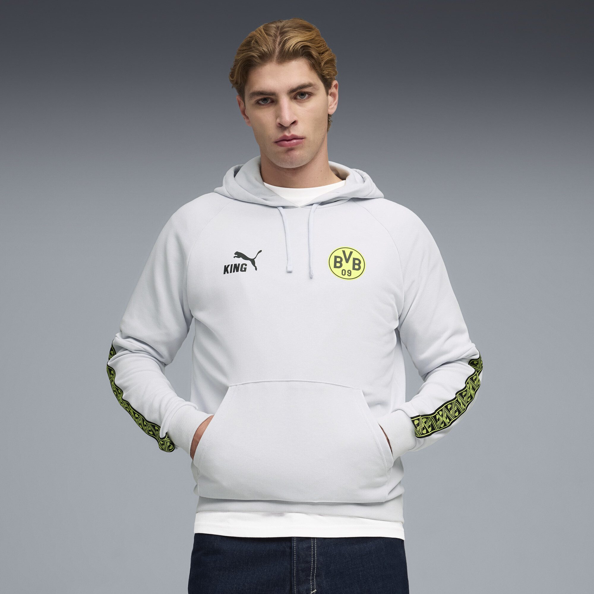 PUMA Hoodie Borussia Dortmund KING Hoodie Herren