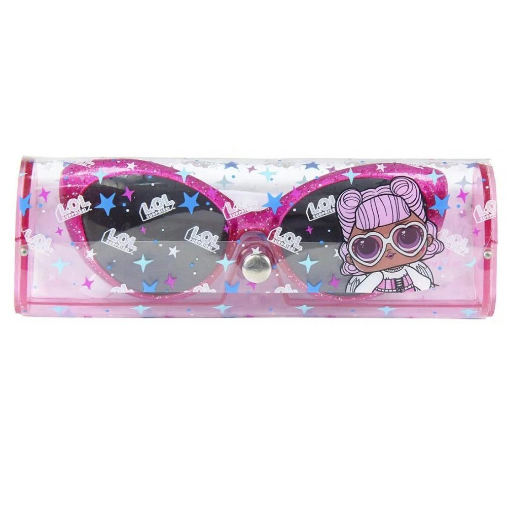 L.O.L. SURPRISE! Sonnenbrille LOL Pink Wahl Sonnenbrille Surprise Glitzer Motive Kinder zur Drei Mädchen
