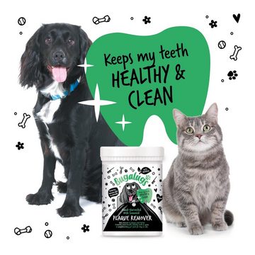 Bugalugs Fellpflege Bugalugs Plaqueentferner Zahnpflege für Hunde Katzen, (1-St), Zahnpflege für Hunde und Katzen, Plaque Entferner