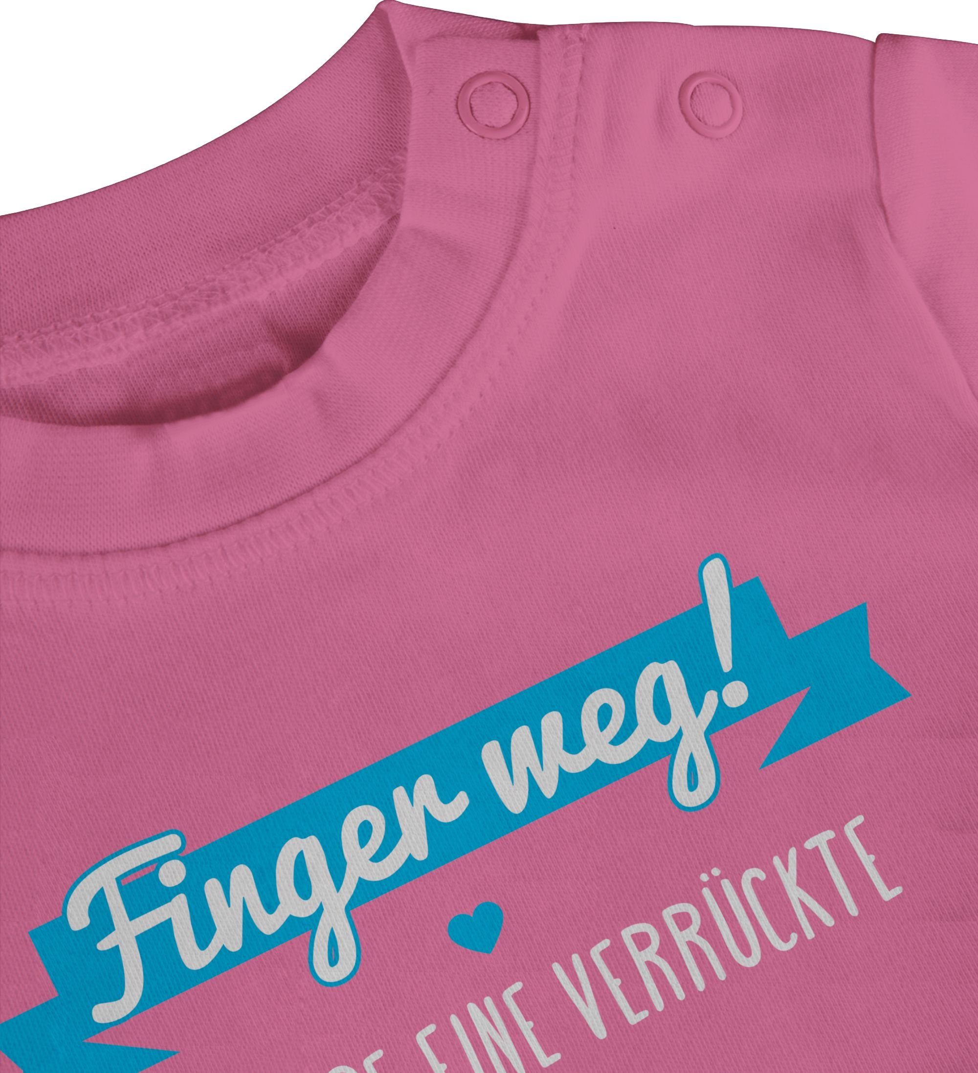 Shirtracer T-Shirt Ich habe eine verrückte Oma blau Sprüche Baby