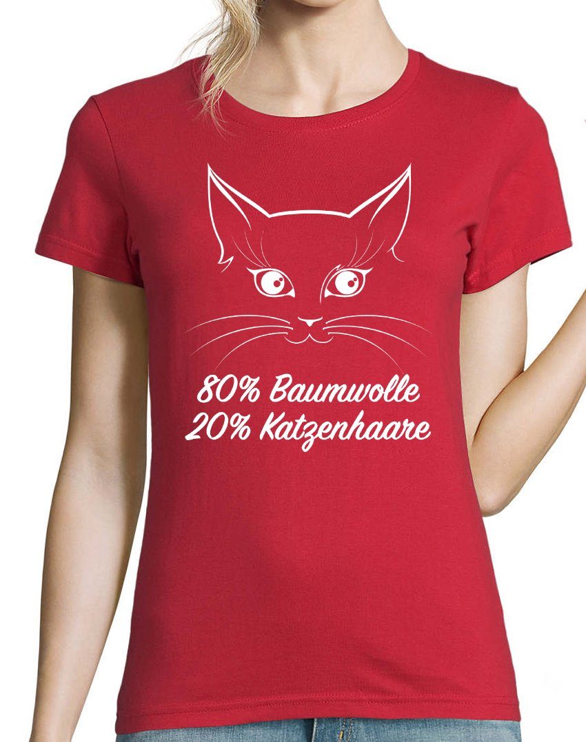 Youth Designz Print-Shirt Katze Katzenmama Damen günstig online kaufen