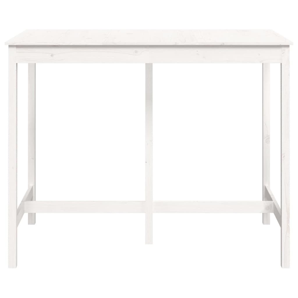 vidaXL Esstisch Bartisch Weiß 140x80x110 cm günstig online kaufen