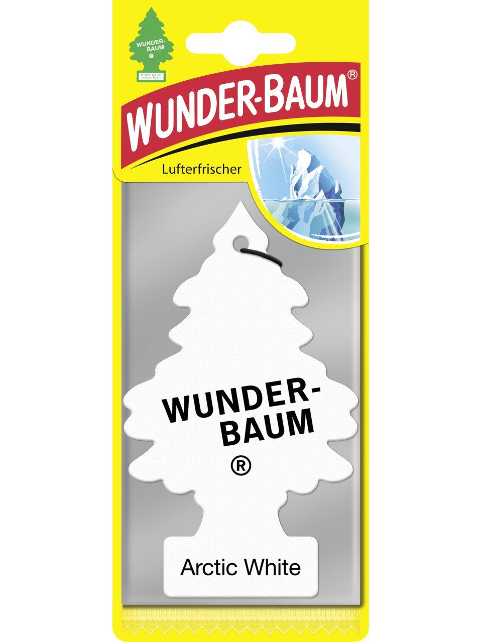 Wunder-Baum Raumduft Wunderbaum Papierlufterfrischer Arctic White