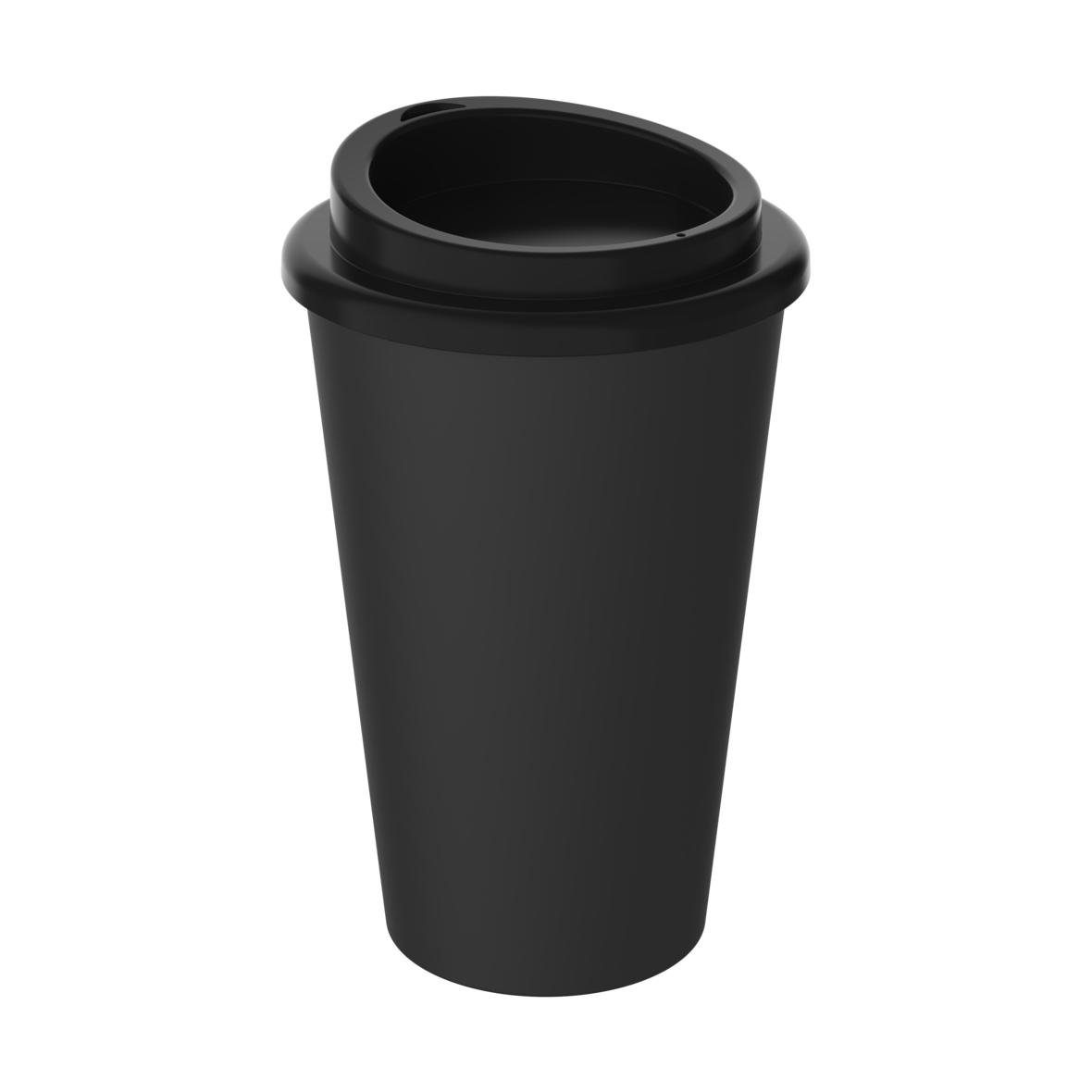 elasto Coffee-to-go-Becher 350 ml Kaffeebecher isolierter Mehrwegbecher BPA-frei, Isolierbecher, Teebecher, Coffee Mug, recycled Becher, Made in Germany