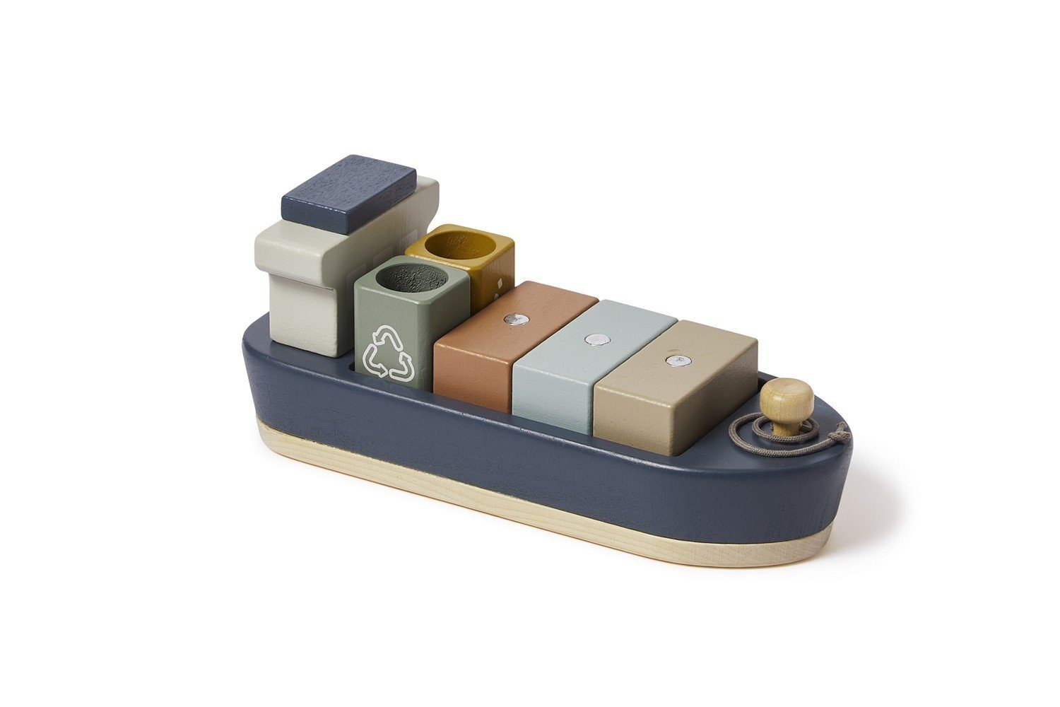 Flexa Spielzeug-Boot Containerschiff günstig online kaufen