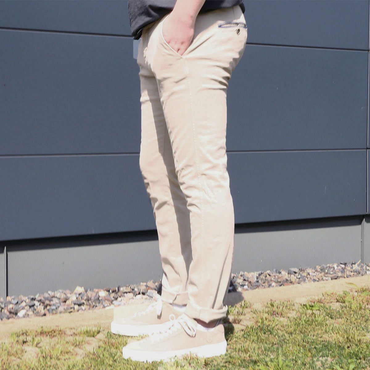 Mason's Stoffhose Mason’s 9PN2R3073N1 MBE130-950, Hosen, Beige