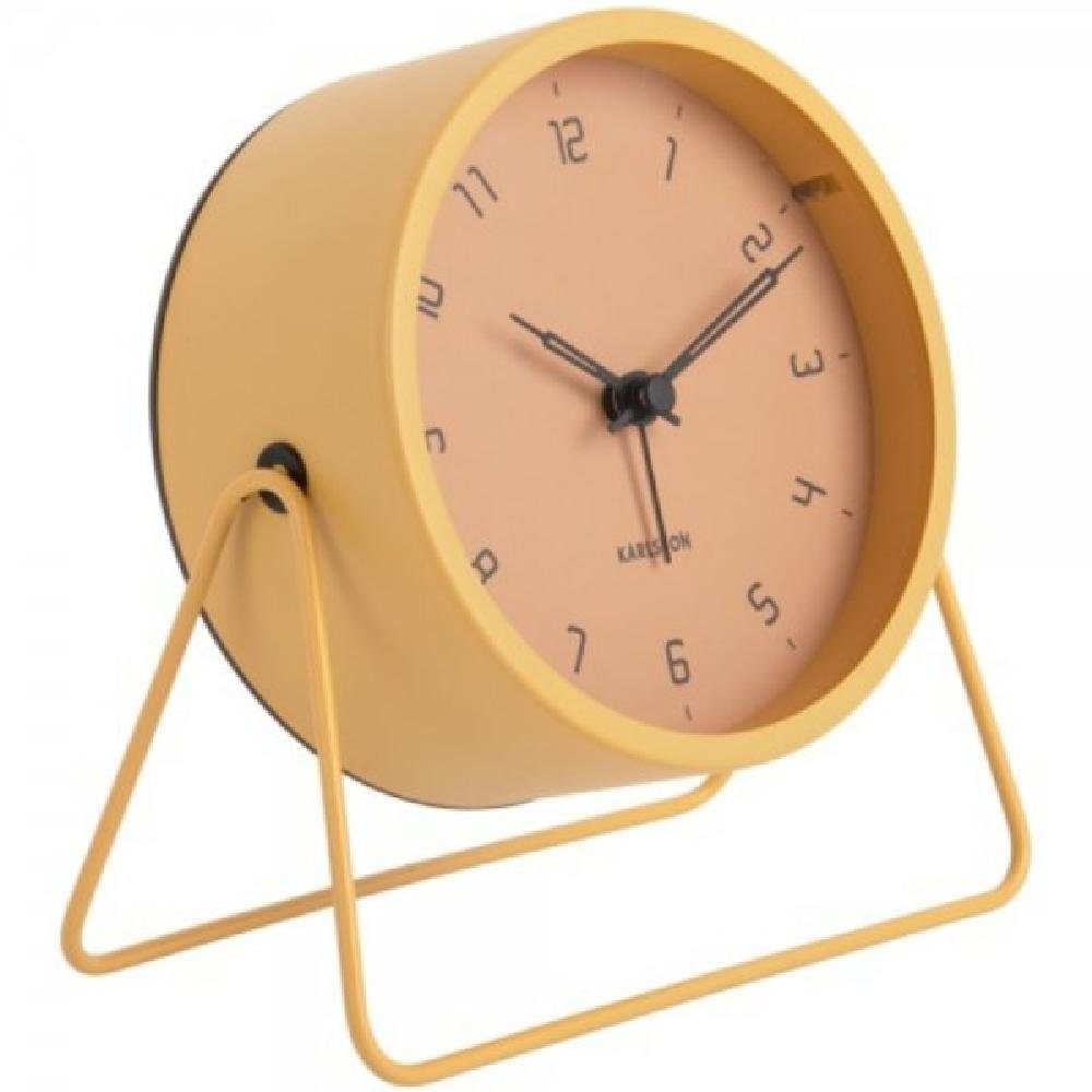 Karlsson Uhr Wecker Stark Iron Yellow Matt Honey