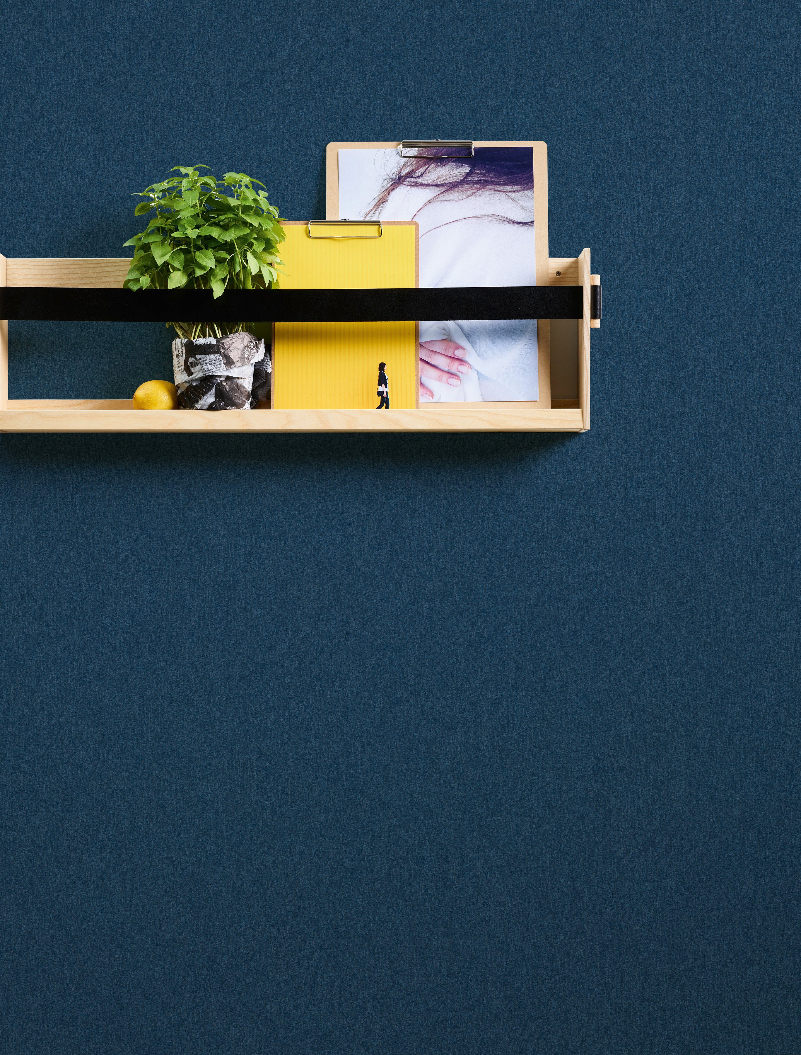 A.S. Création Vliestapete Dream Flowery, glatt, einfarbig, uni, unifarben, Uni Tapete einfarbig Tapeten Wohnzimmer Schlafzimmer Küche modern Flur