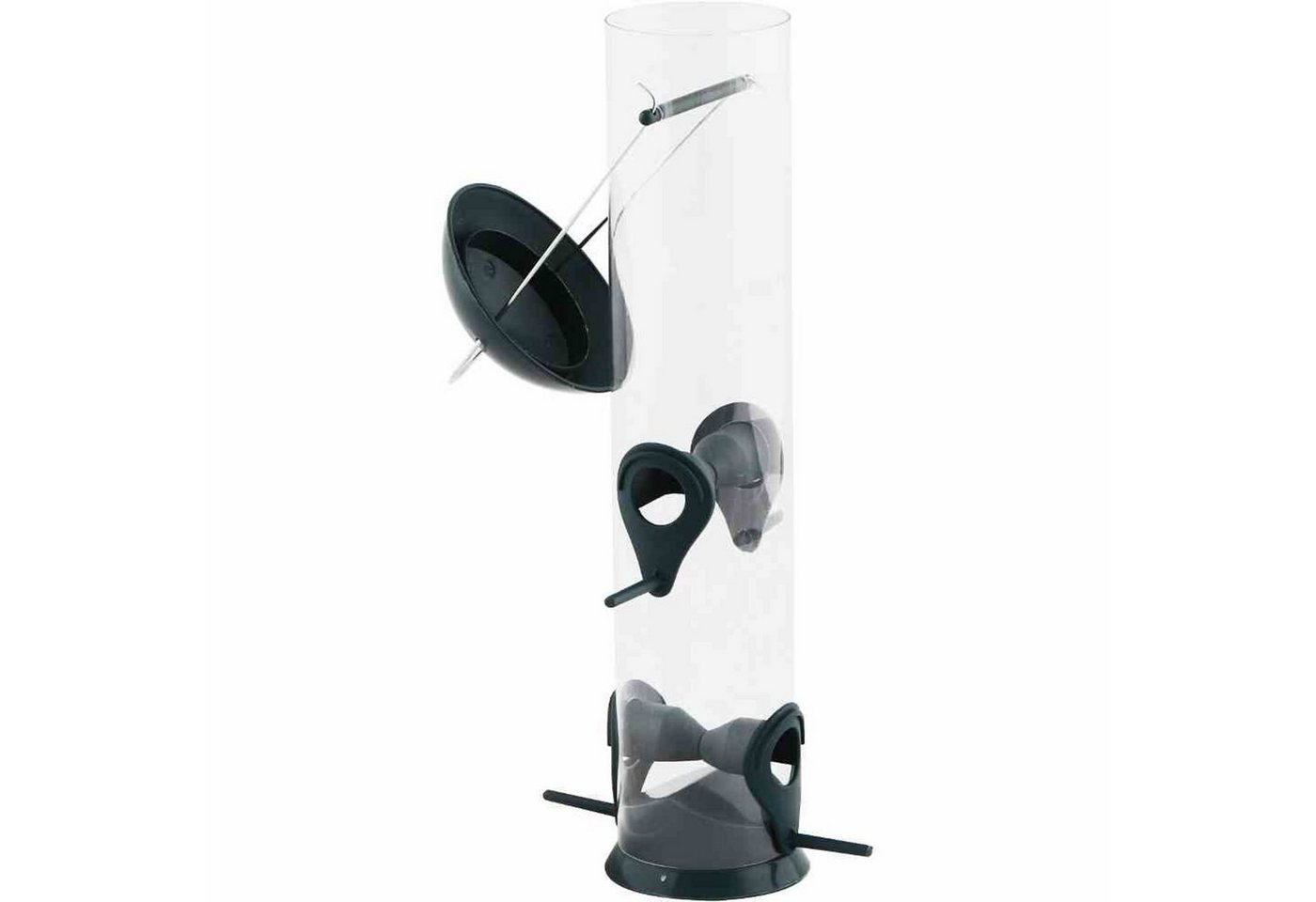 Thumbnail - Siena Garden Vogelhaus Vogelfuttersäule Basic Line für Mischfutter, 38cm