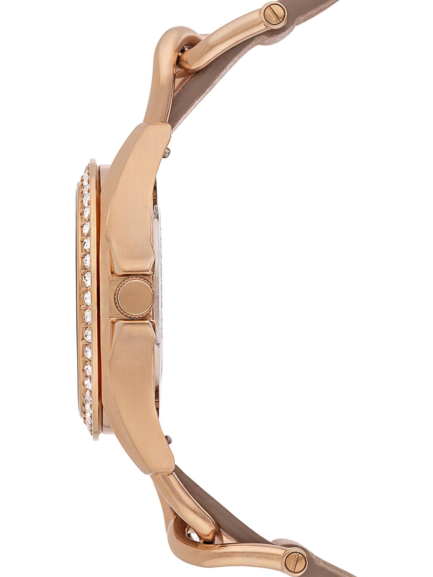 Fossil Quarzuhr Fossil Damen-Uhren Analog Quarz günstig online kaufen