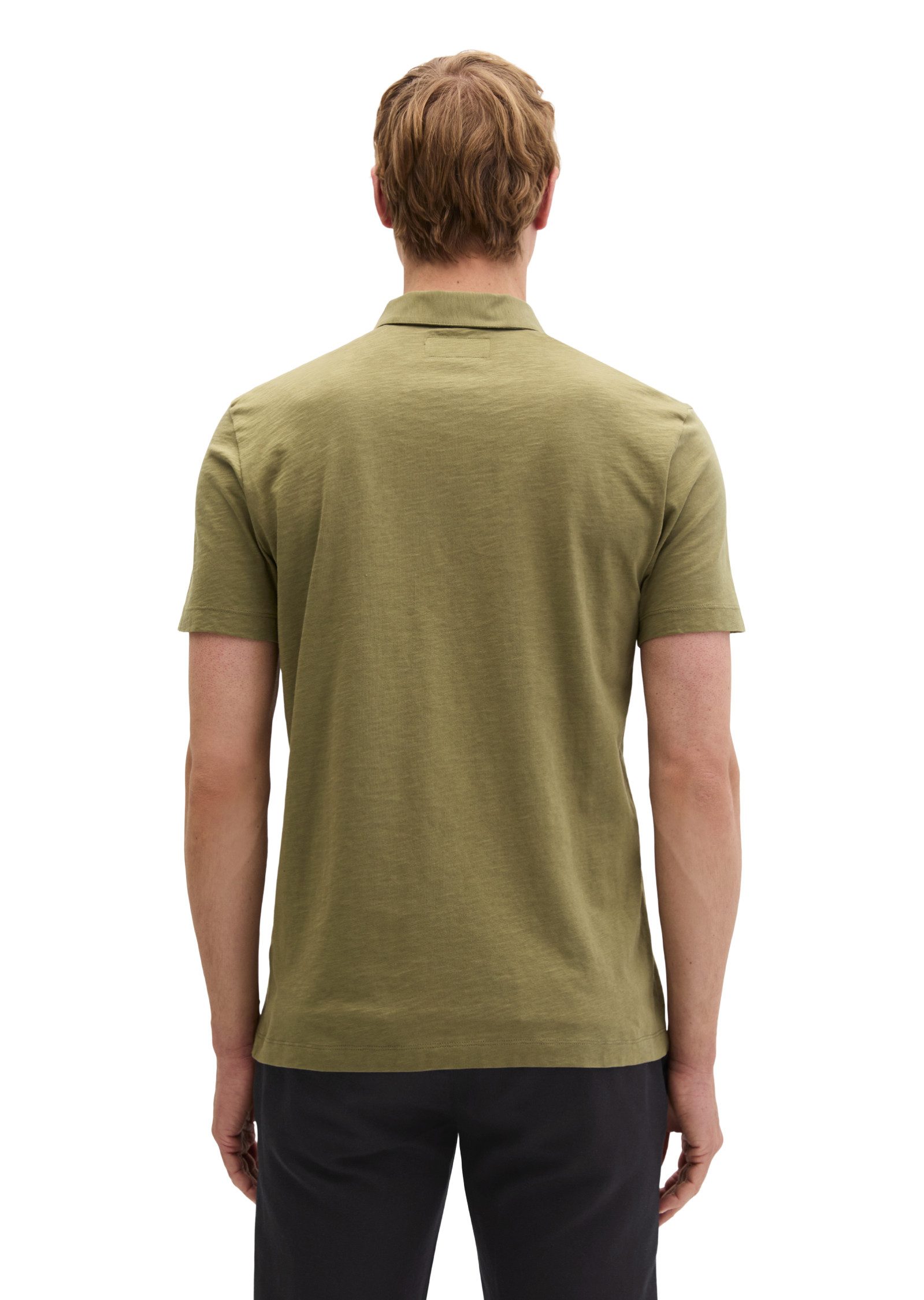 Marc O'Polo Poloshirt aus reiner Bio-Baumwolle