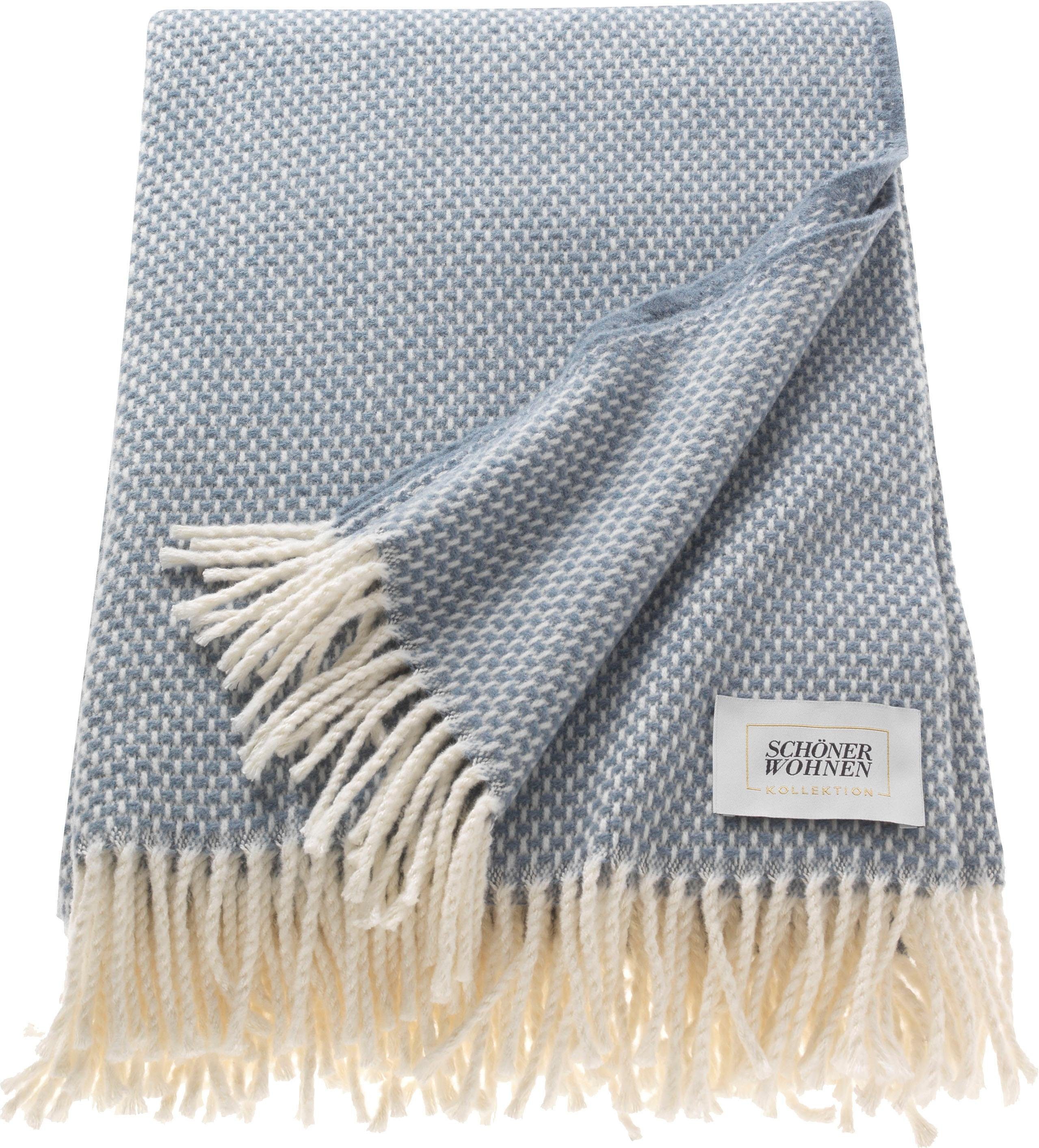 Wohndecke Zen, SCHÖNER WOHNEN-Kollektion, mit Fransen, Kuscheldecke günstig online kaufen
