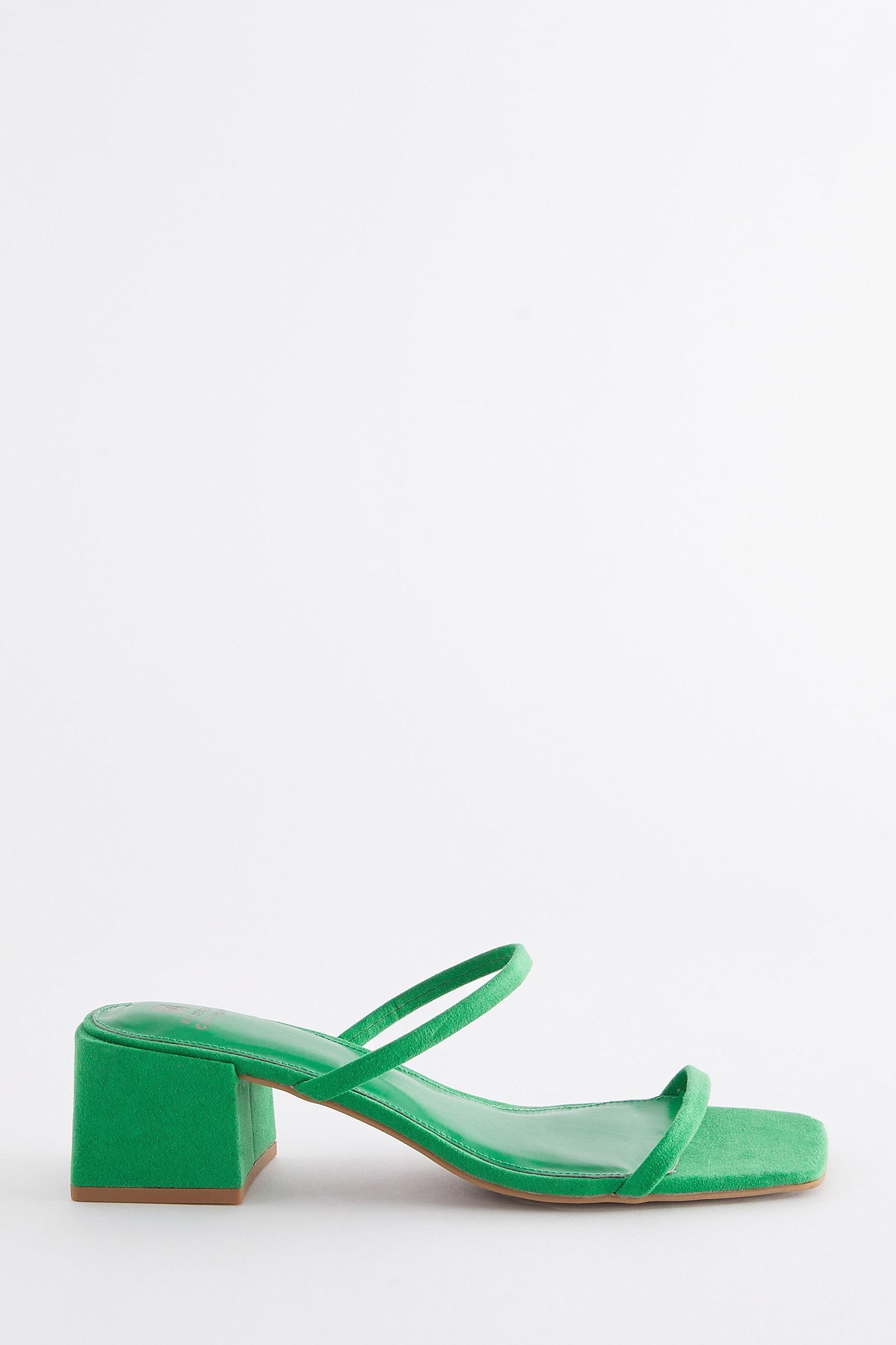 Next Forever Comfort® Pantoletten, extra weite Passform Sandalette (1-tlg) Green